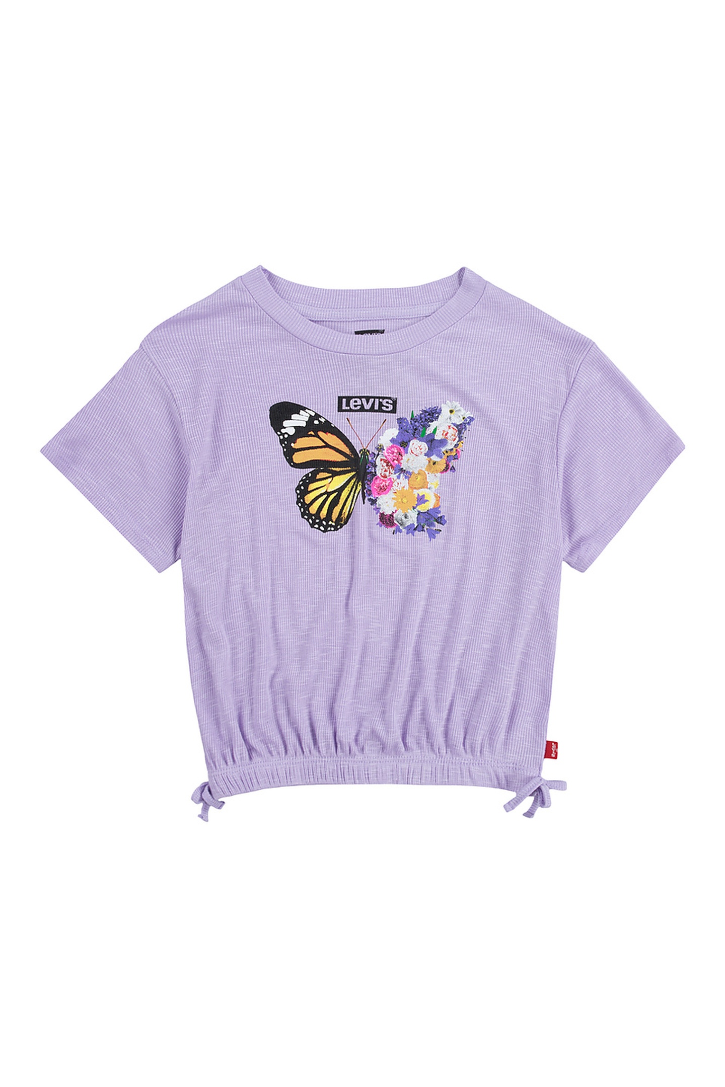 Levi's Girls Meet & Greet Cinced Top Purple Rose Maat: 10Y | T-Shirts Outlet | kids | Paars