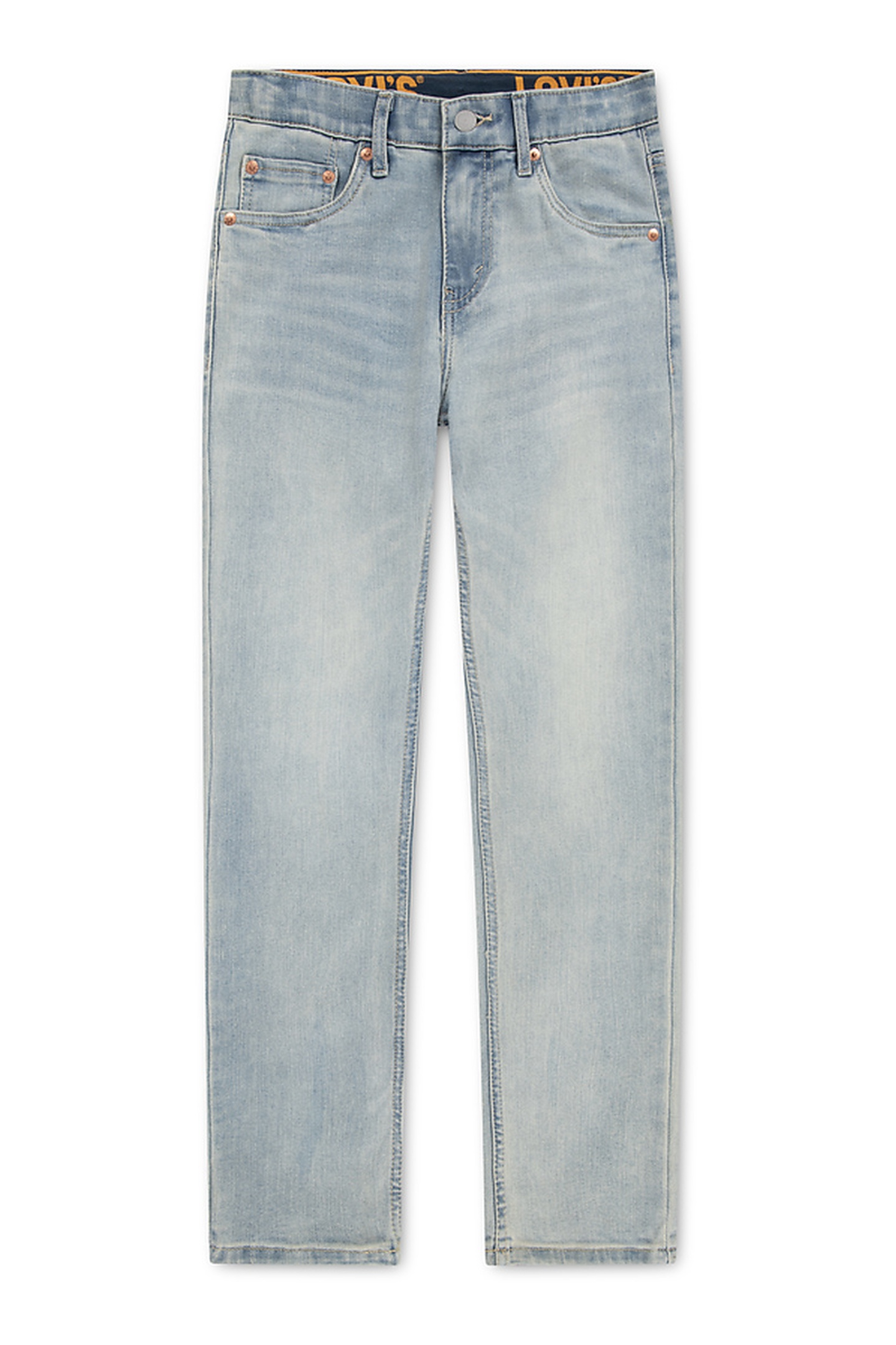Levi's Boys 510 Everyday Performance Jeans Bauhaus Blues Maat: 14Y | Spijkerbroeken Outlet | kids | Blauw