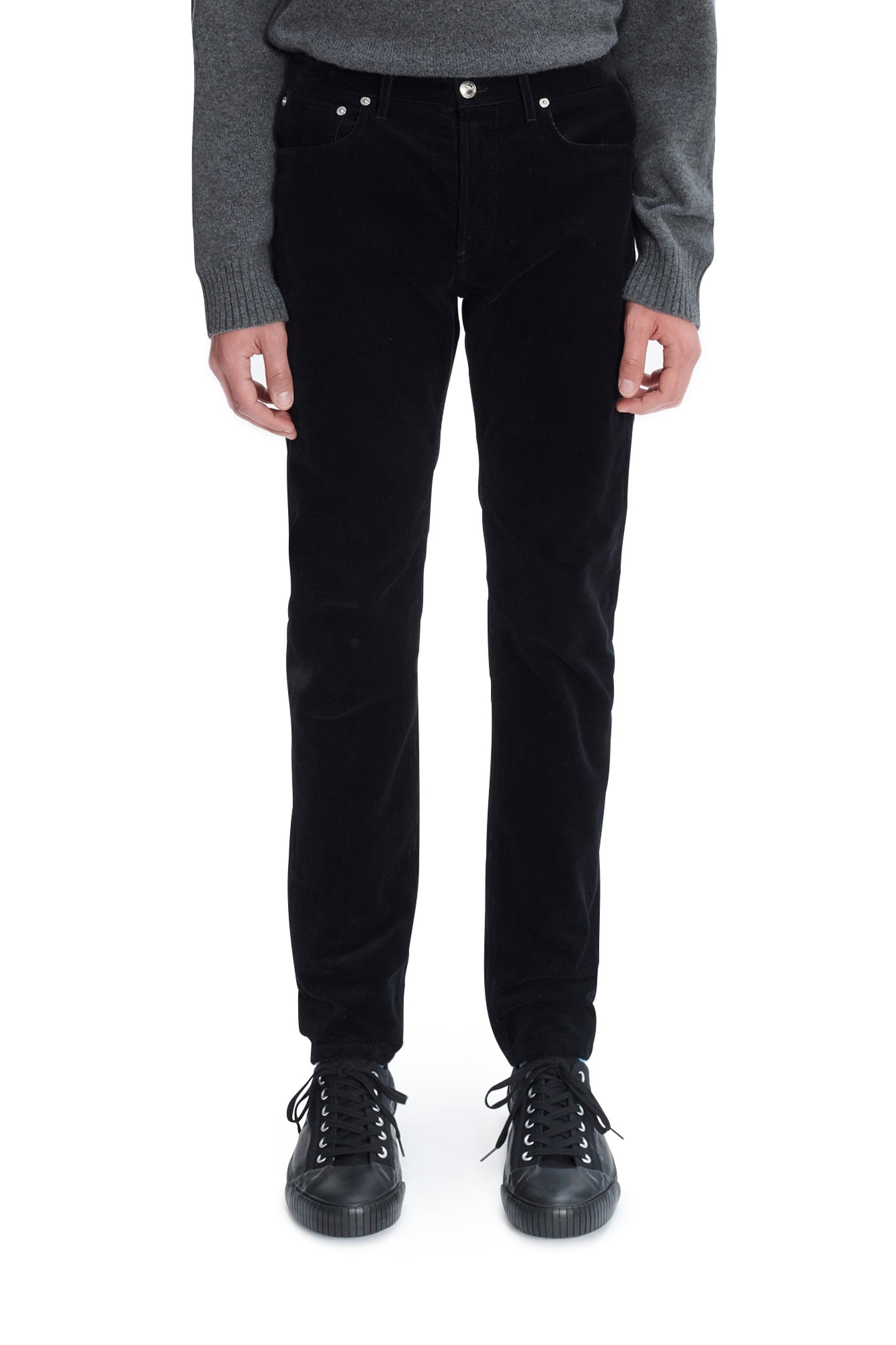 A.P.C. Unisex Small New Standard Black Maat: W29 | Skinny Jeans Outlet | Unisex | Zwart