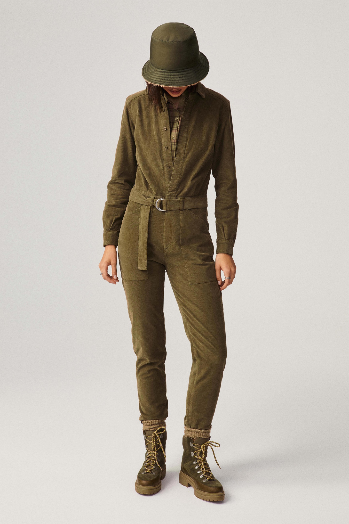 BA&SH Jumpsuit Kaki Maat: M | Jumpsuits Outlet | Dames | Bruin