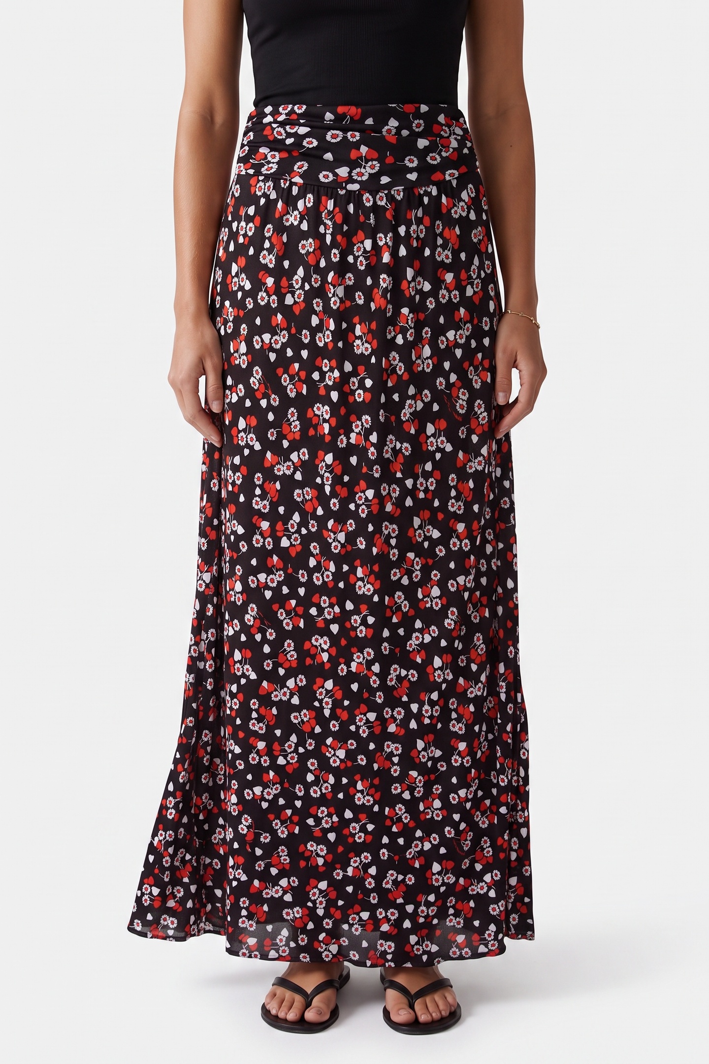 Moschino Skirt Black Maat: 38 | Maxi Rokken Outlet | Dames | Zwart