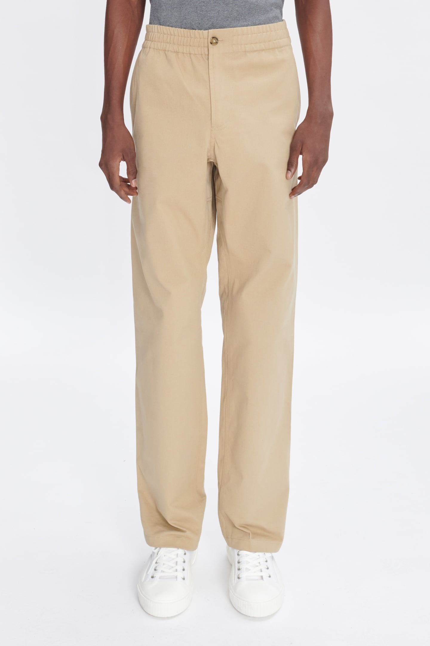 A.P.C. Unisex Trousers Chuck Beige Maat: 48 | Chino's Outlet | Unisex | Beige