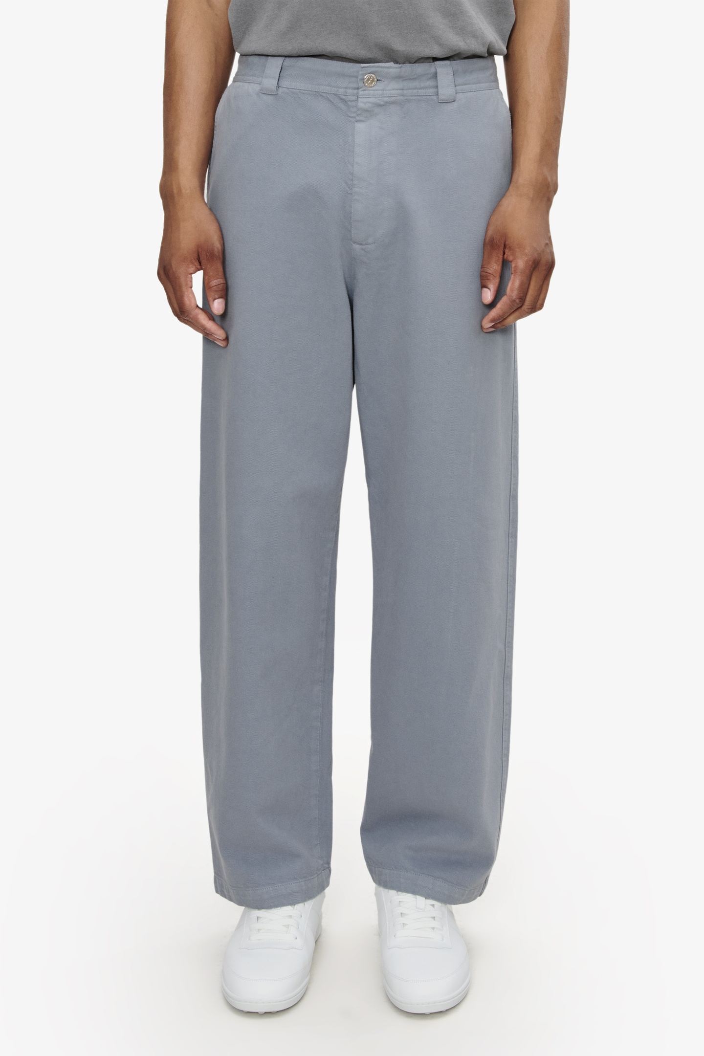 A.P.C. Unisex Chinos Blue Grey Maat: 46 | Chino's Outlet | Unisex | Grijs