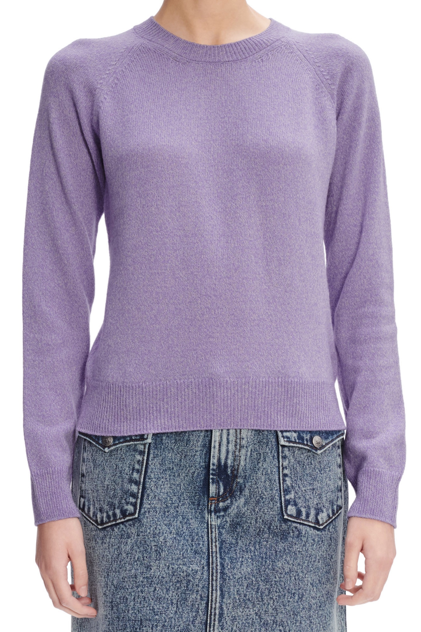 A.P.C. Sweater Emily Parma (light Purple) Maat: S | Sweaters Outlet | Dames | Paars