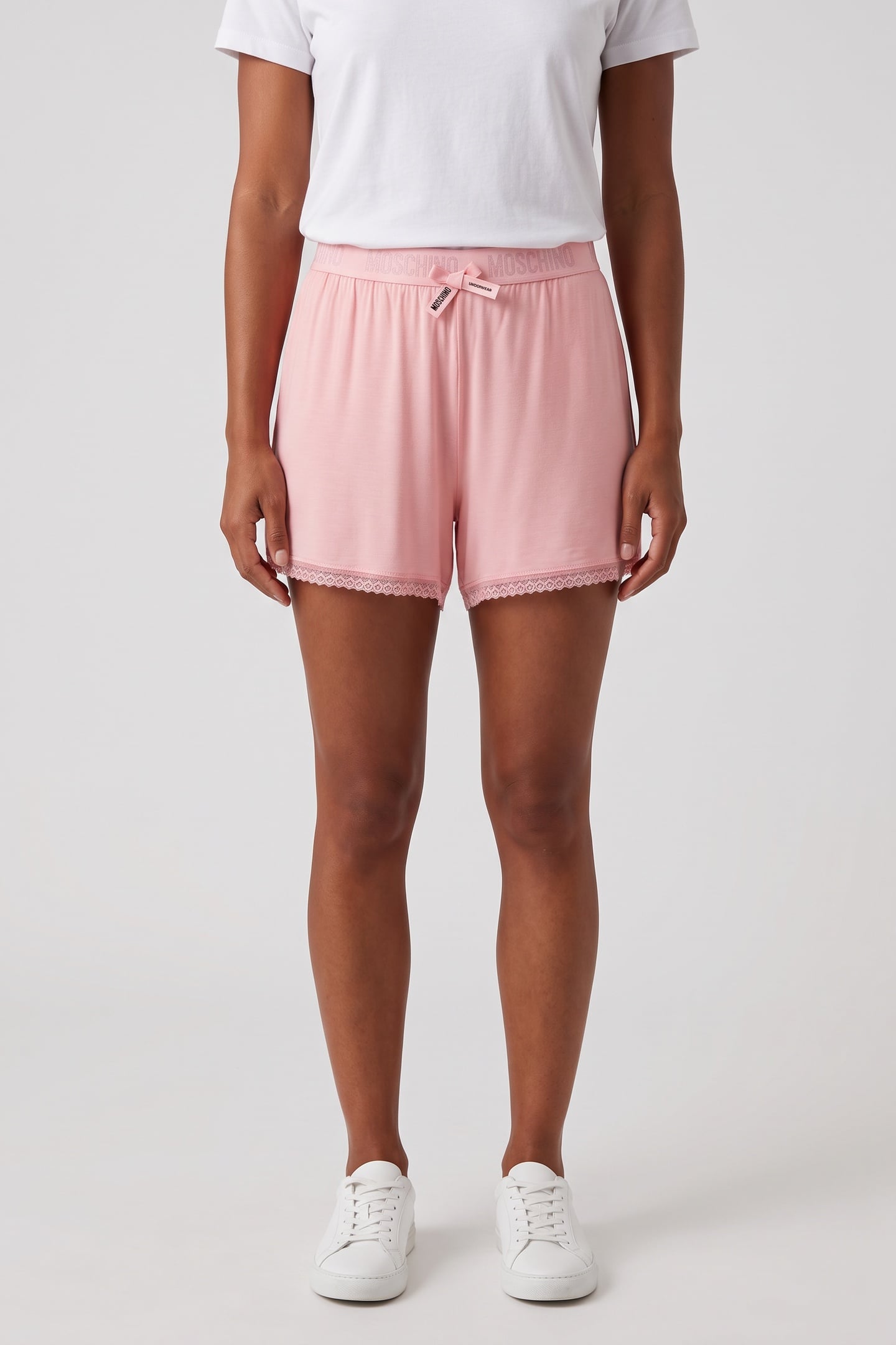 Moschino Home Pants Pink Maat: XL | Korte Broeken Outlet | Dames | Roze