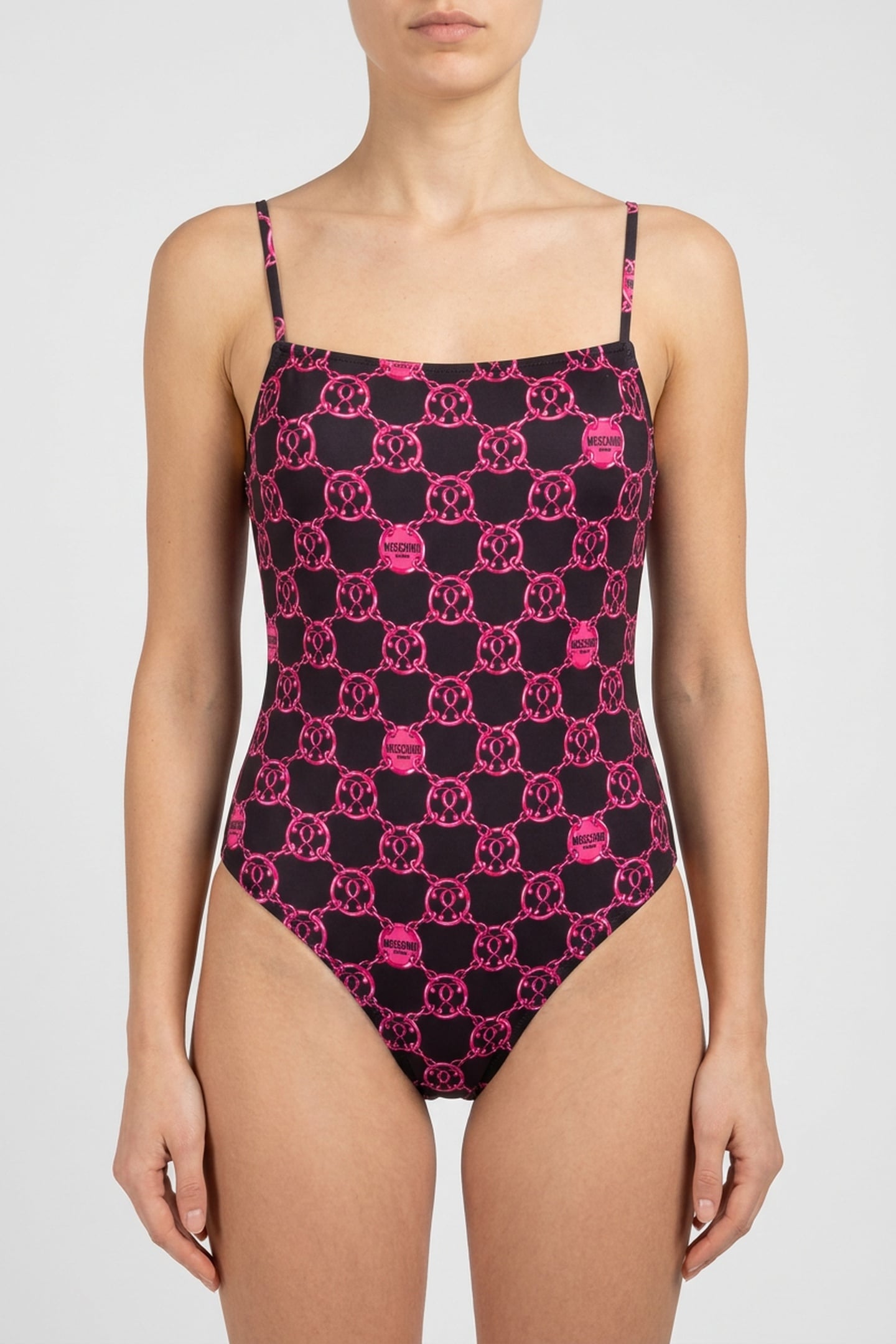 Moschino Swimsuit Pink Maat: M | Badpakken Outlet | Dames | Zwart