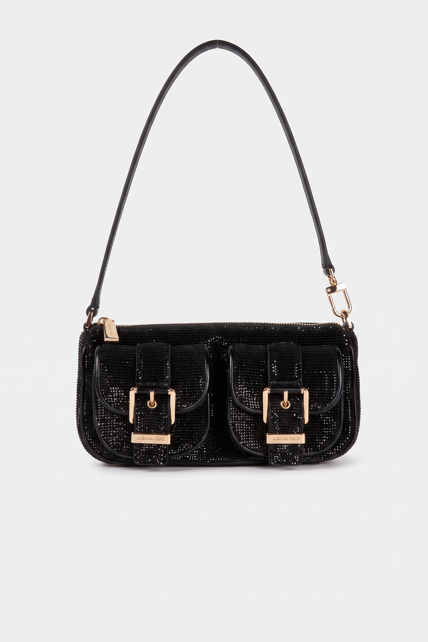 Michael Kors Small Convertible Pouchette Black Maat: OS | Handtassen Outlet | Dames | Zwart