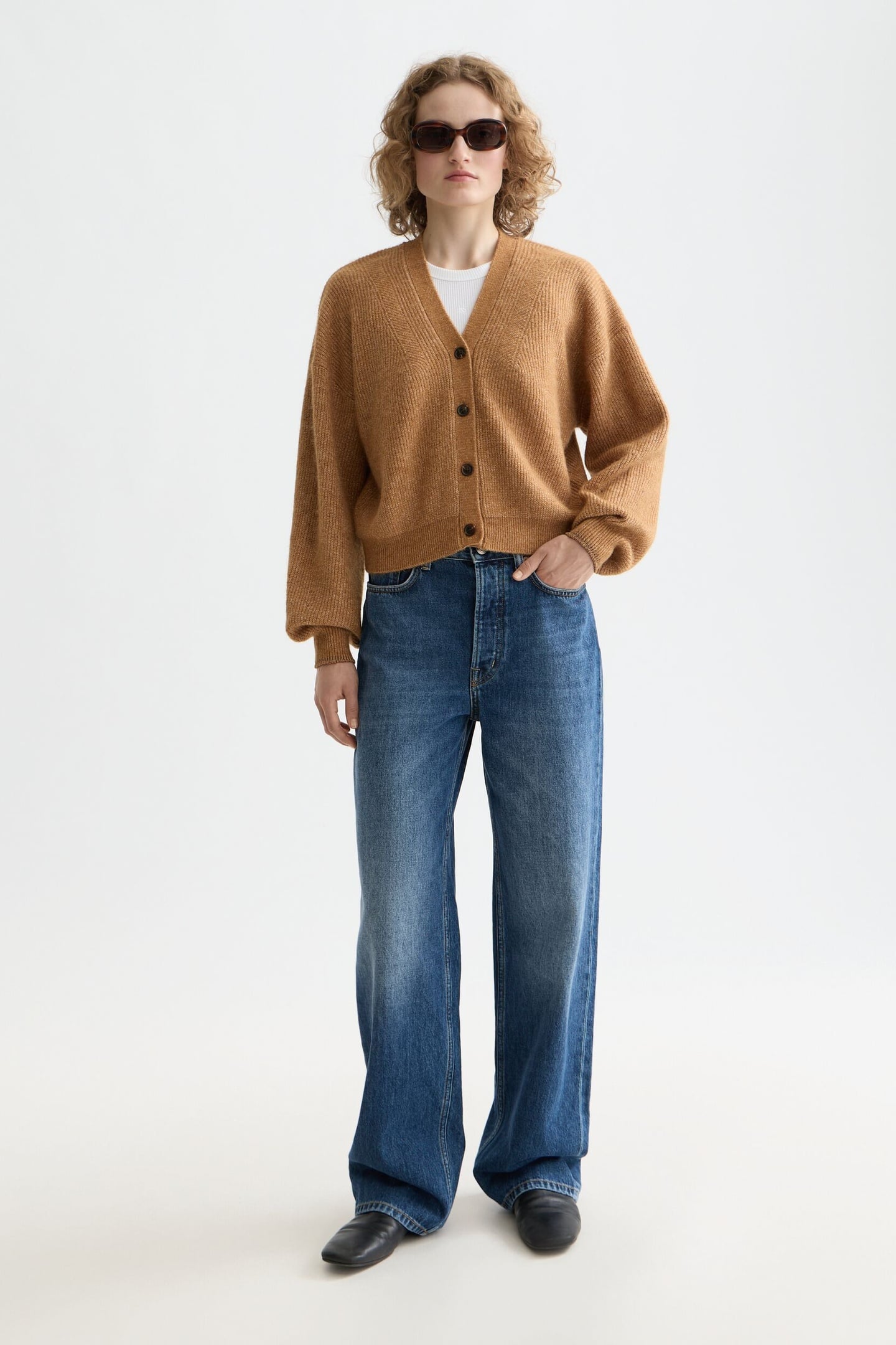 Scotch & Soda Fuzzy Relaxed Cardigan Tobacco Melange Talla: XS | Sudaderas con Capucha Outlet | Mujer