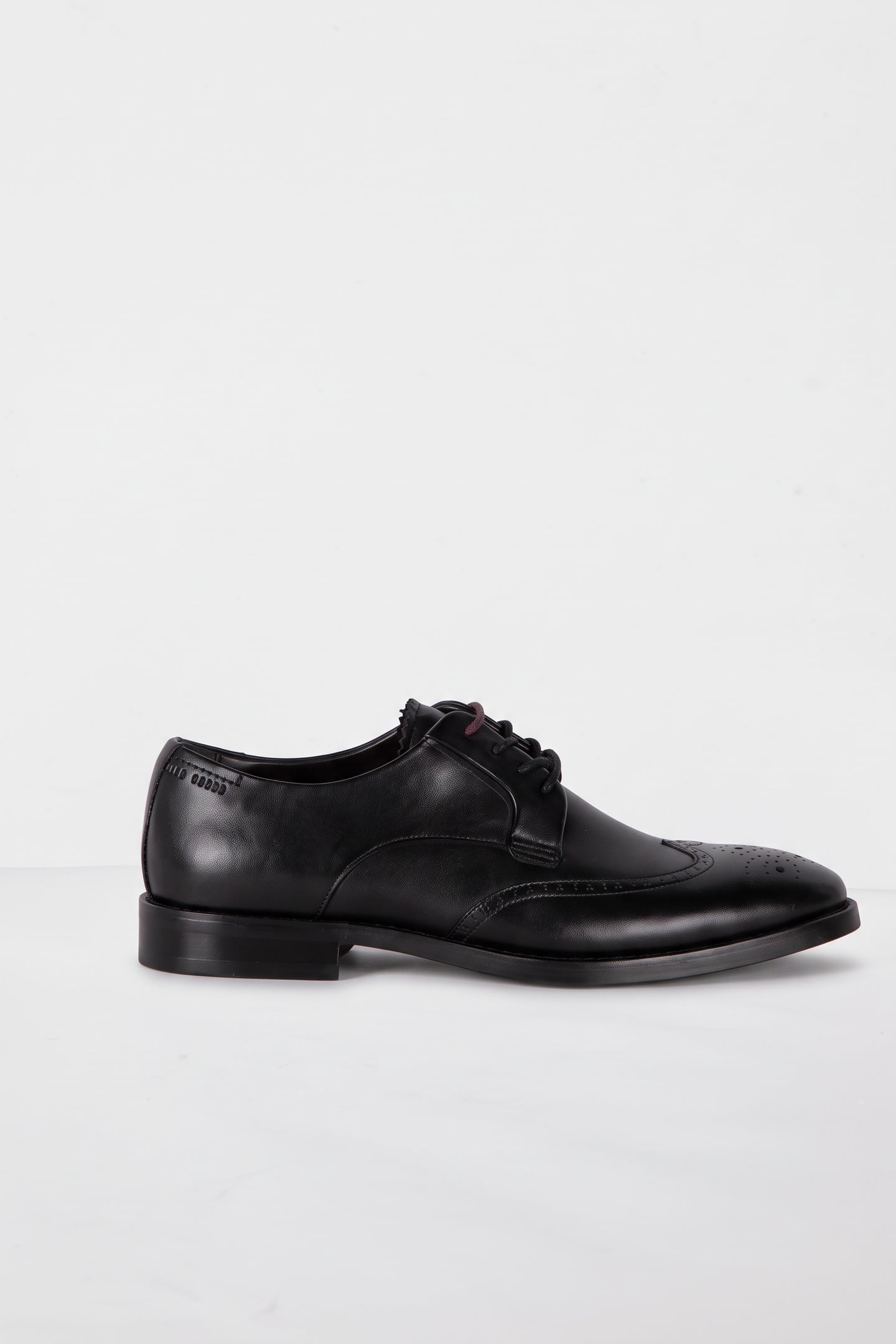 Ted Baker Mfs Hackney Wing Toe Brogue Detail Shoes Jet-black Maat: 41 | Veterschoenen Outlet | Heren | Zwart