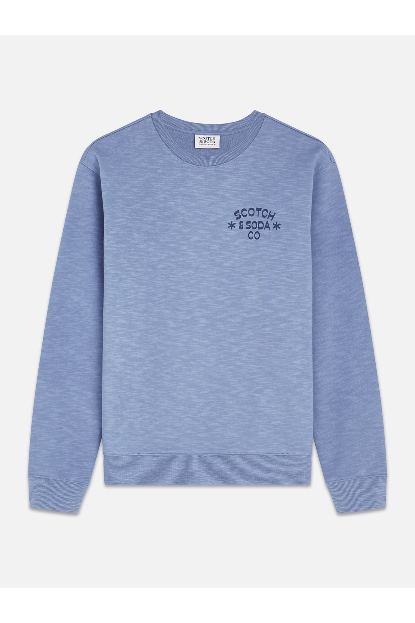 Scotch & Soda Left Chest Logo Regularfit Sweatshirt Navy Taglia: S | Maglioni a maglia Outlet | Uomo | Blu