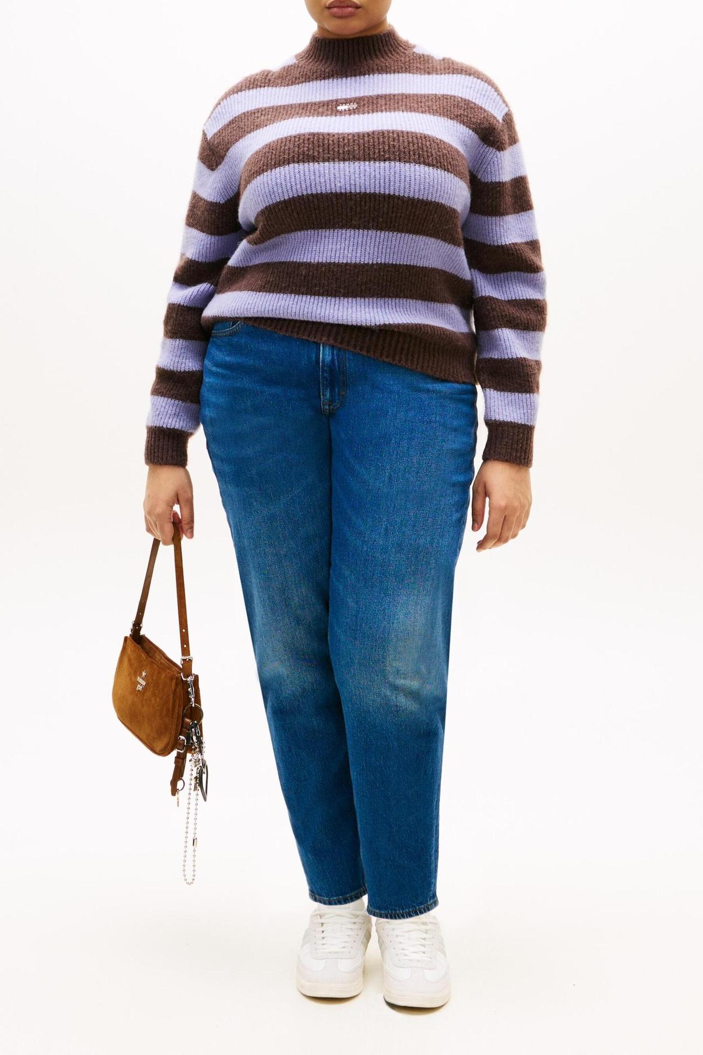 Tommy Hilfiger Crv Mom Jean Tpr Denim Dark Taglia: W38L32 | Jeans straight fit Outlet | Donna | Blu