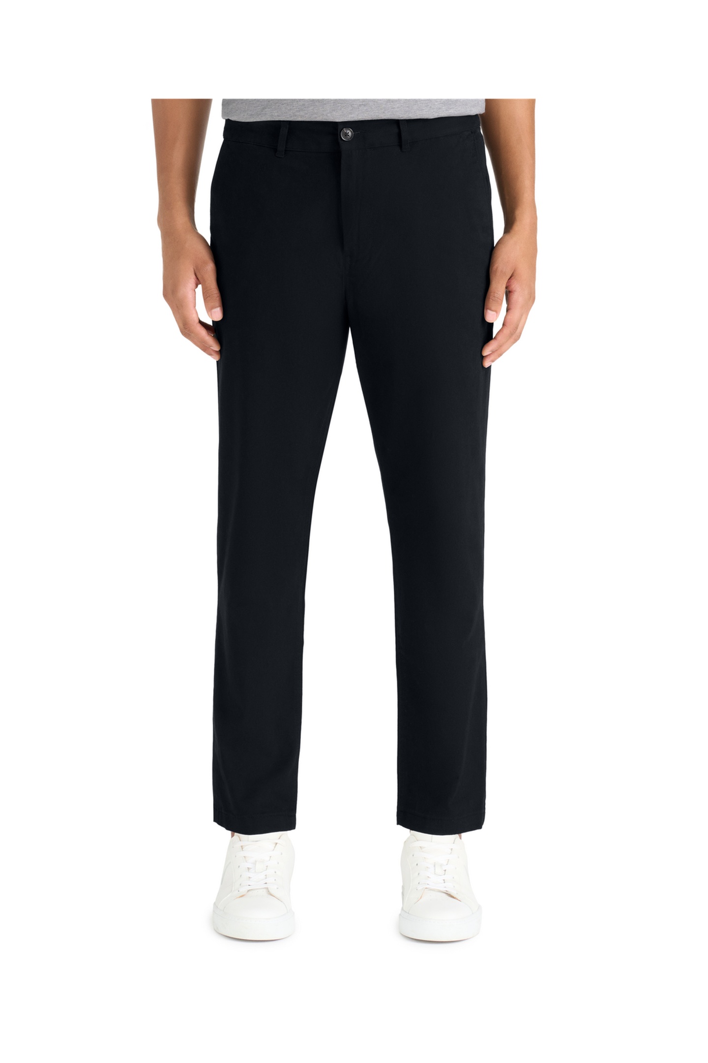 Scotch & Soda Core - Drift - Cotton-blend Twill Chino Black Taglia: W32L34 | Pantaloni chino Outlet | Uomo | Nero
