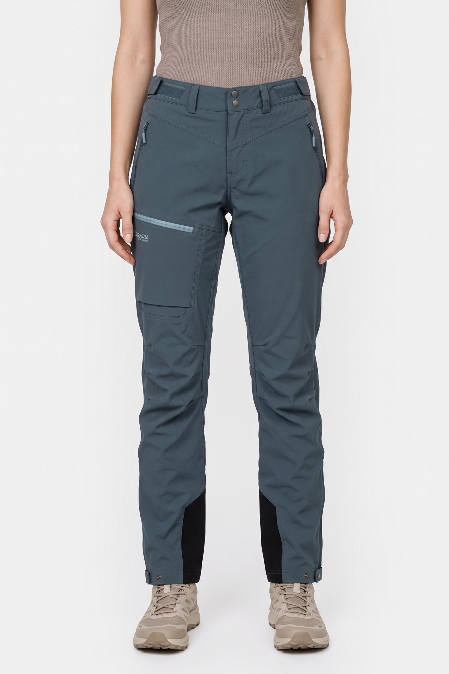Bergans of Norway Breheimen Softshell W Pants Orion Blue Maat: XS | Cargobroeken Outlet | Dames | Blauw