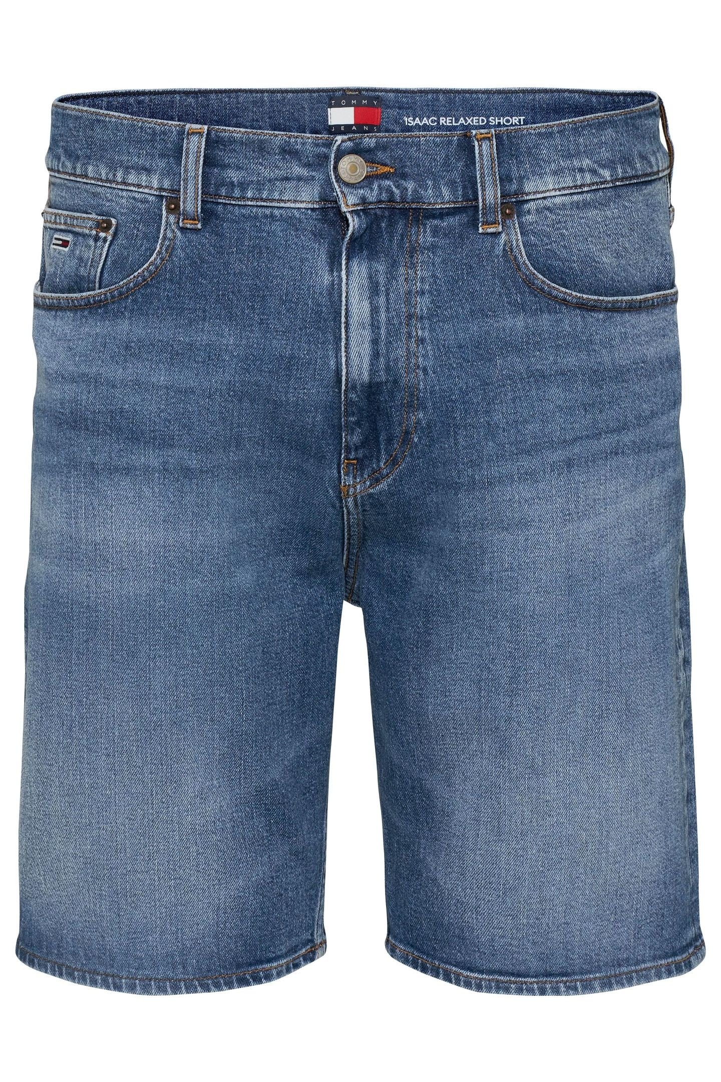 Tommy Hilfiger Isaac Relaxedd Short Bi0 Denim Medium Größe: W30 | Kurze Sporthosen Outlet | Herren | Blau