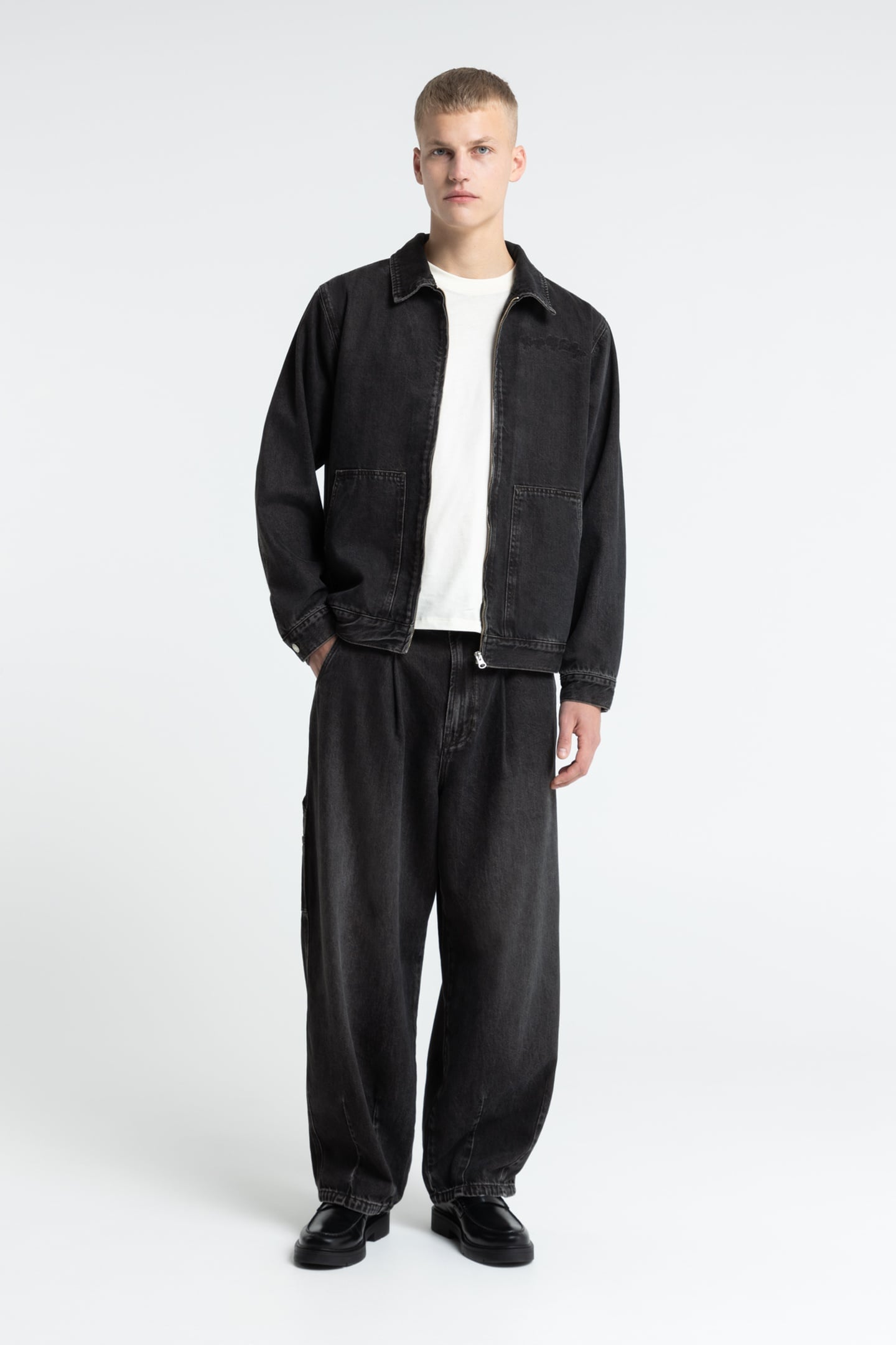 Kings Of Indigo Sabium Pants Vilma Brown Black Worn Talla: M | Pantalones Cargo Outlet | Hombre | Negro