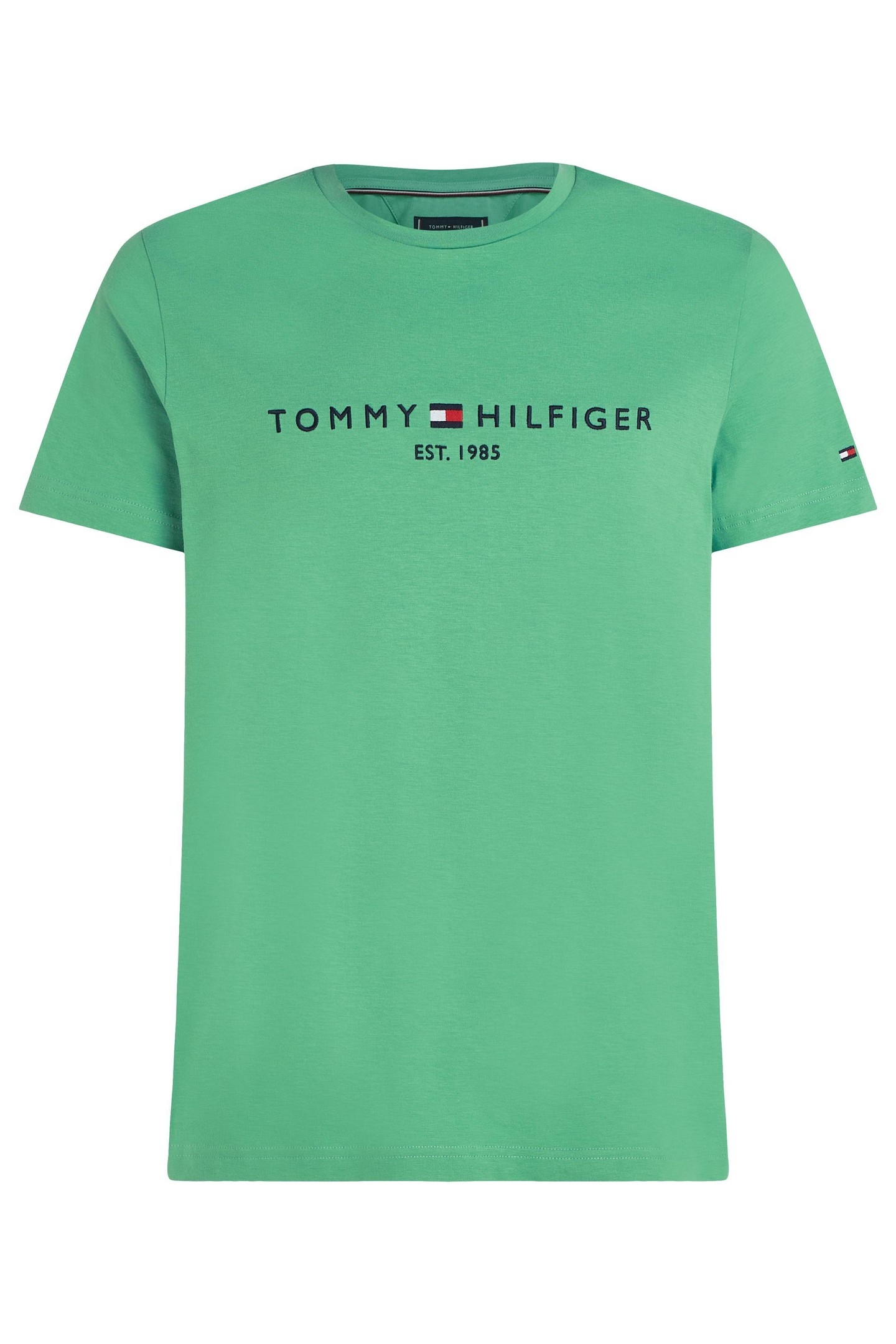 Tommy Hilfiger Tommy Logo Tee Fort Green Taglia: XL | Magliette basic Outlet | Uomo | Verde