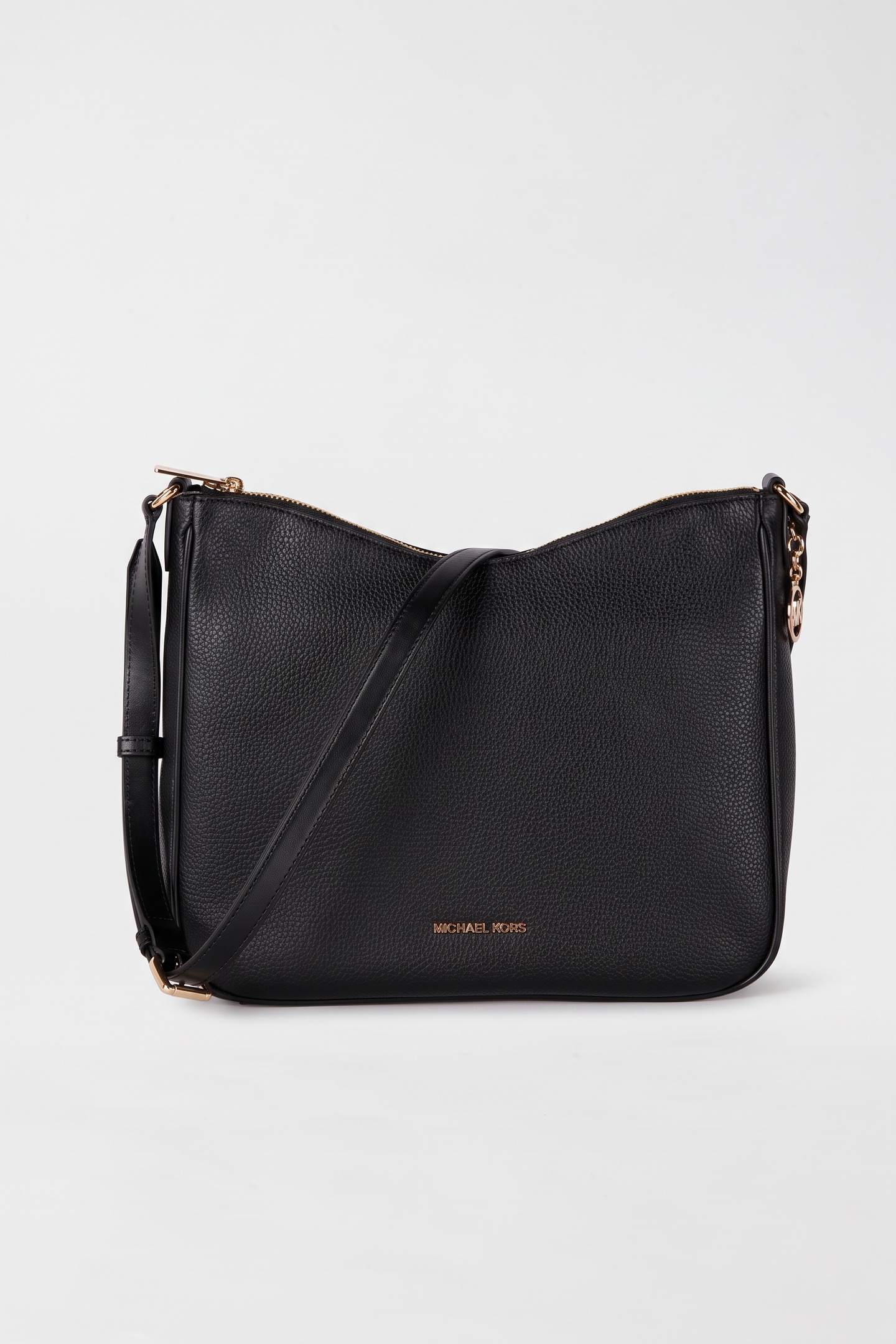 Michael Kors Medium Messenger Black Maat: OS | Handtassen Outlet | Dames | Zwart