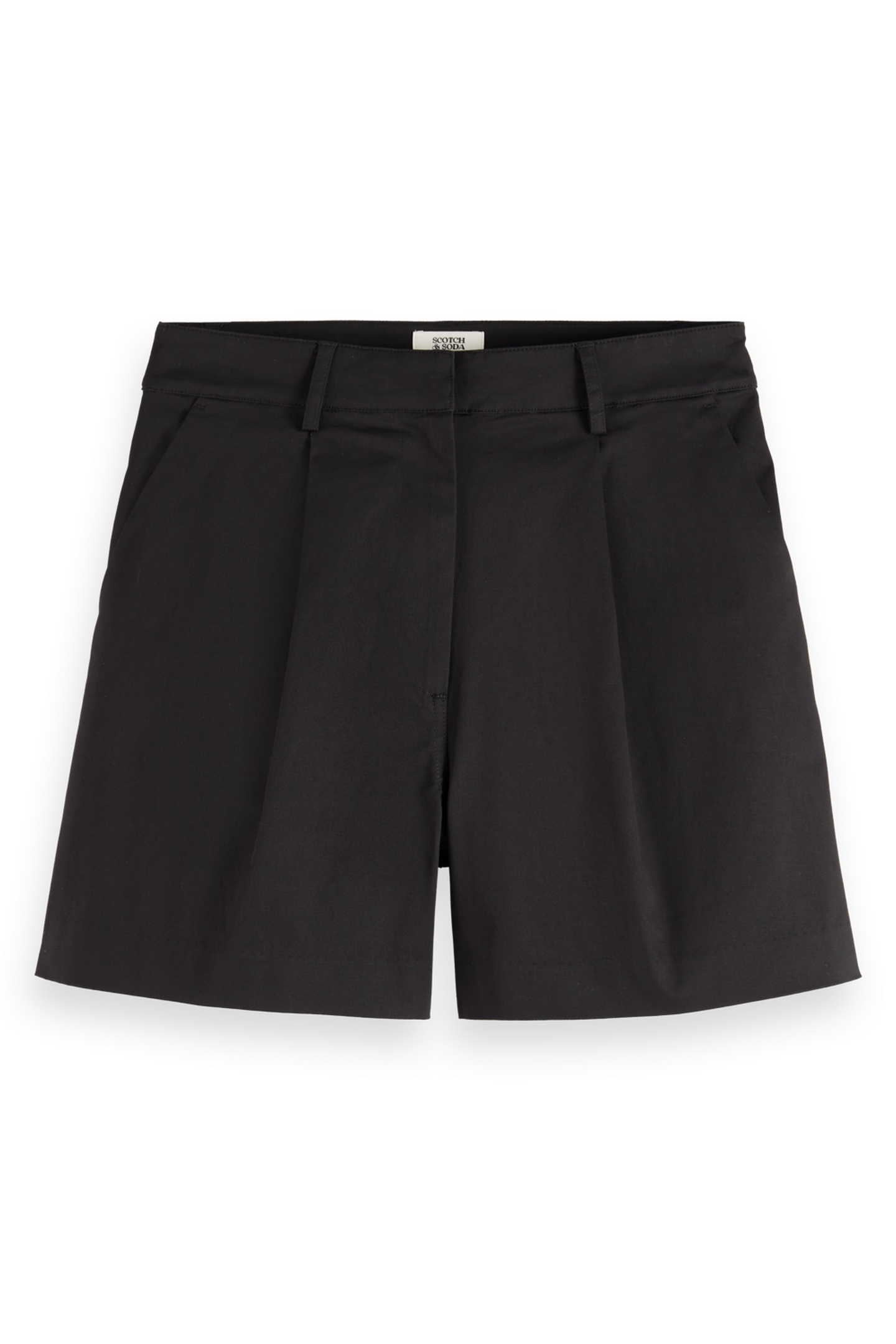 Scotch & Soda Core Abott Chino Short Black Größe: W31 | Kurze Sporthosen Outlet | Damen | Schwarz