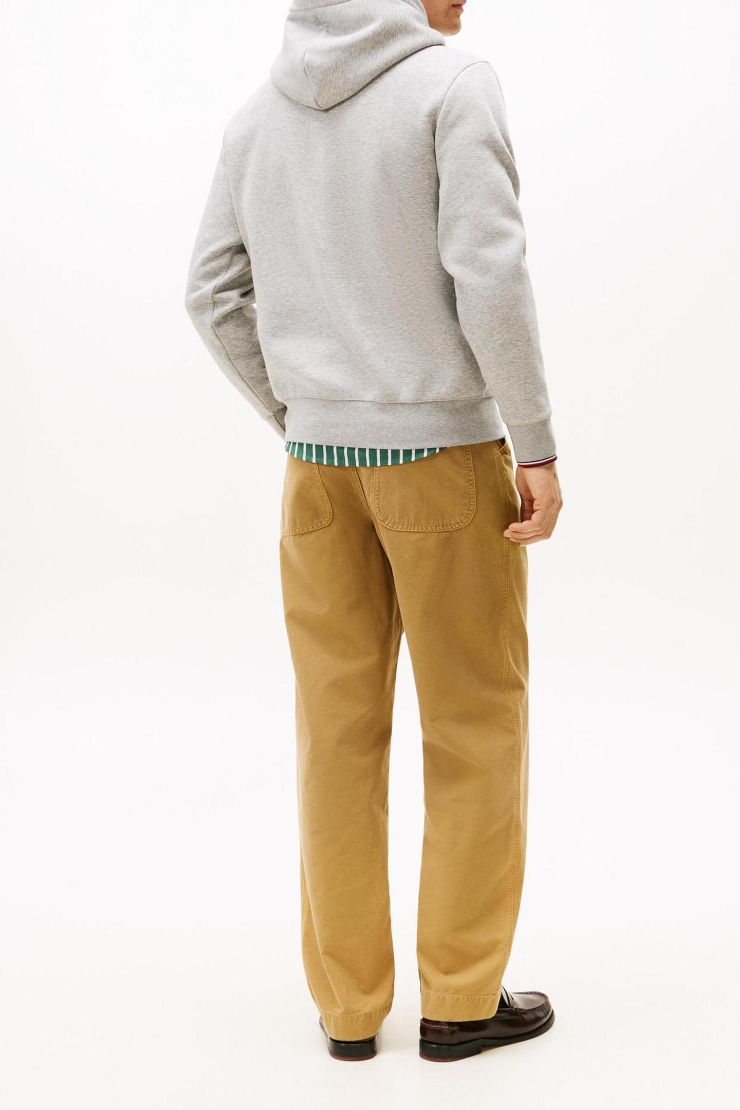 Tommy Hilfiger Tommy Logo Tipped Hoodie Light Grey Heather Taille: XXL | Sweatshirts à capuche Outlet | Homme | Gris