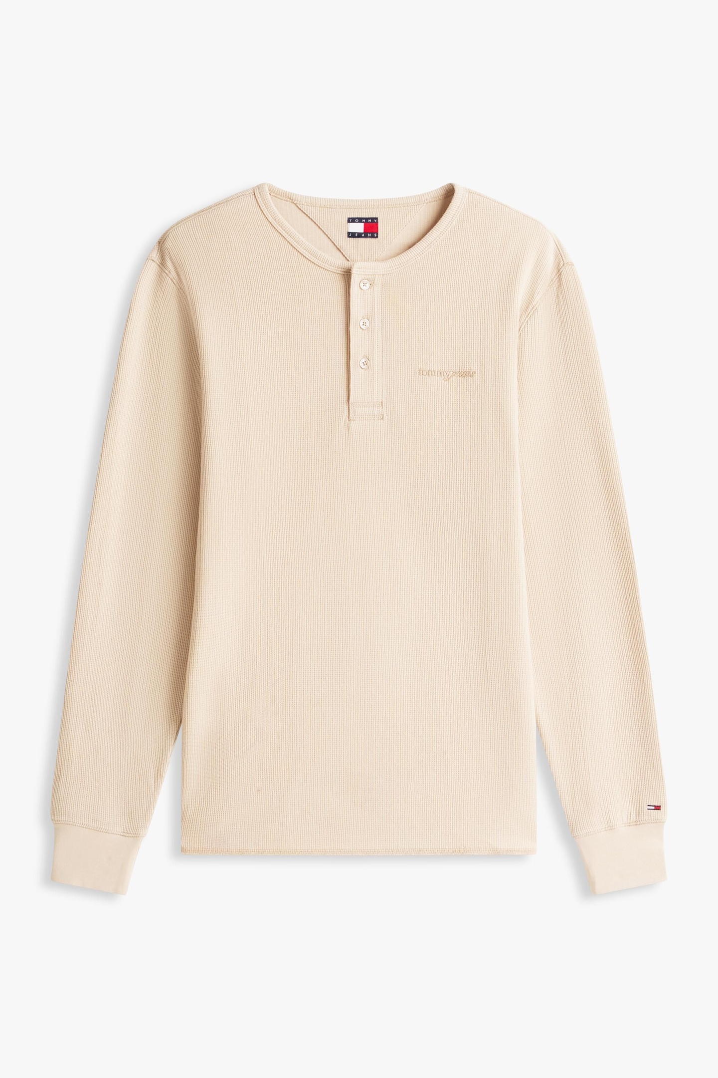 Tommy Hilfiger Tjm Slim Waffle Tee Gulf Sand Taglia: S | Magliette basic Outlet | Uomo | Marrone