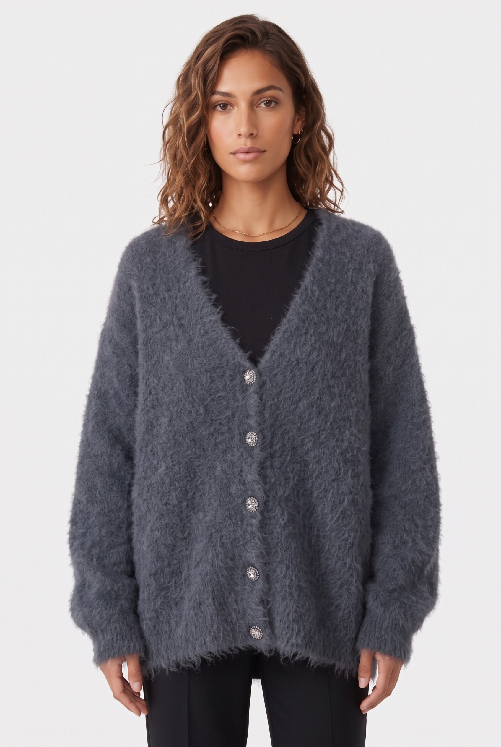 AMAYA Amsterdam Roos Knitwear Knitwear Grey Taglia: XS | Cardigan Outlet | Donna | Grigio