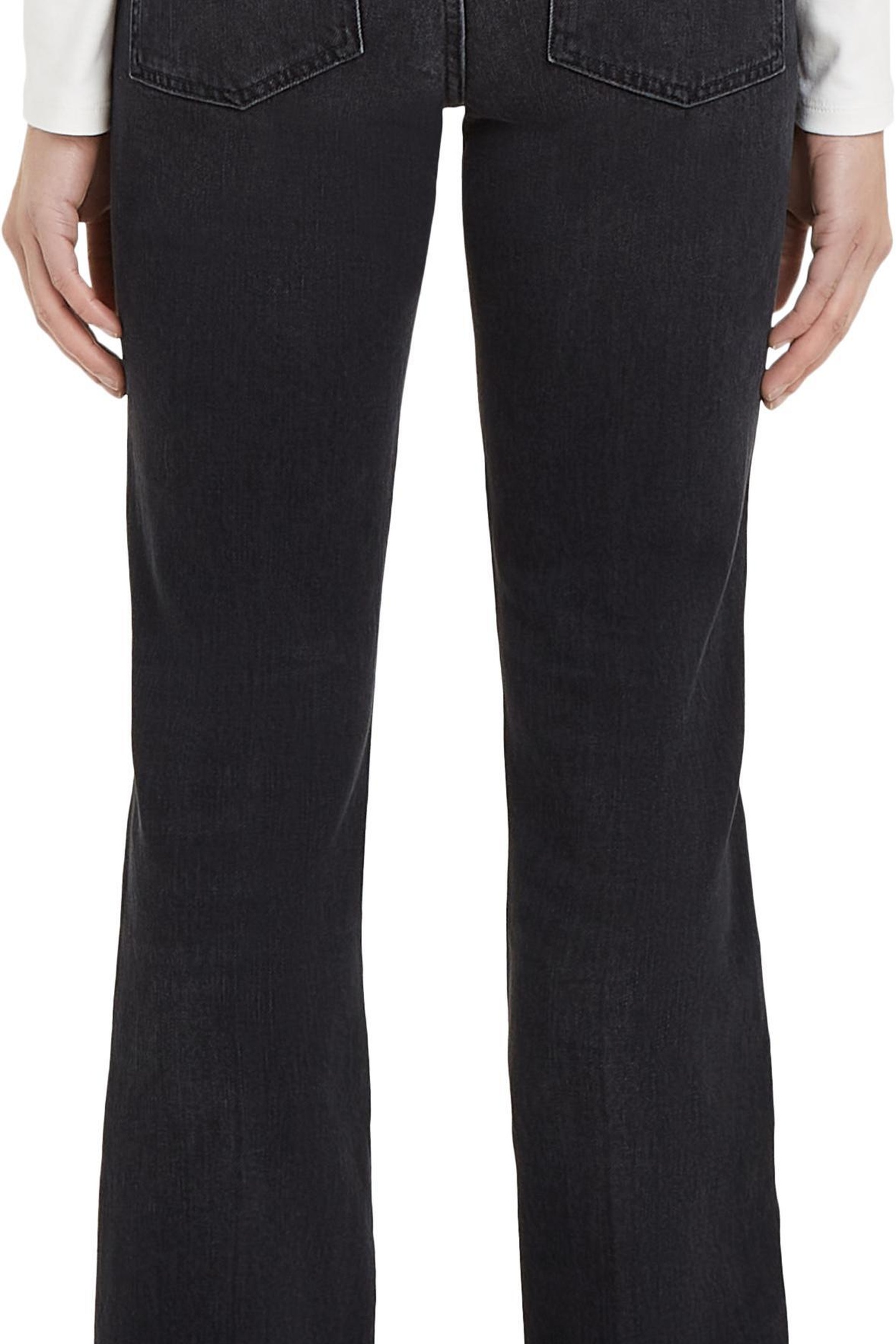 Tommy Hilfiger Bootcut Mid Rise Iri Maat: W28L30 | Straight Jeans Outlet | Dames | Zwart