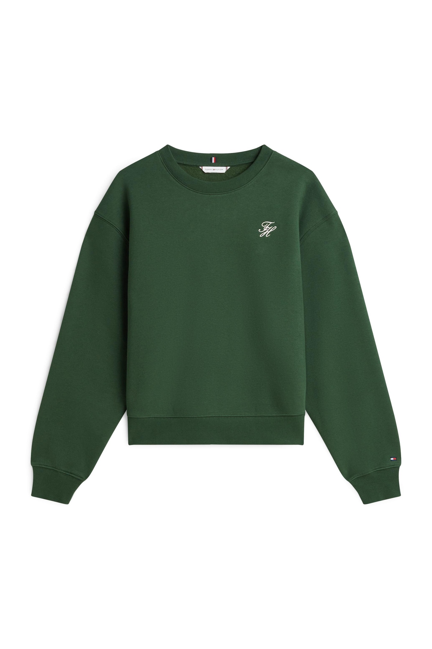 Tommy Hilfiger Th Script Reg Fleece National Forest Taglia: L | Maglioni a maglia Outlet | Donna