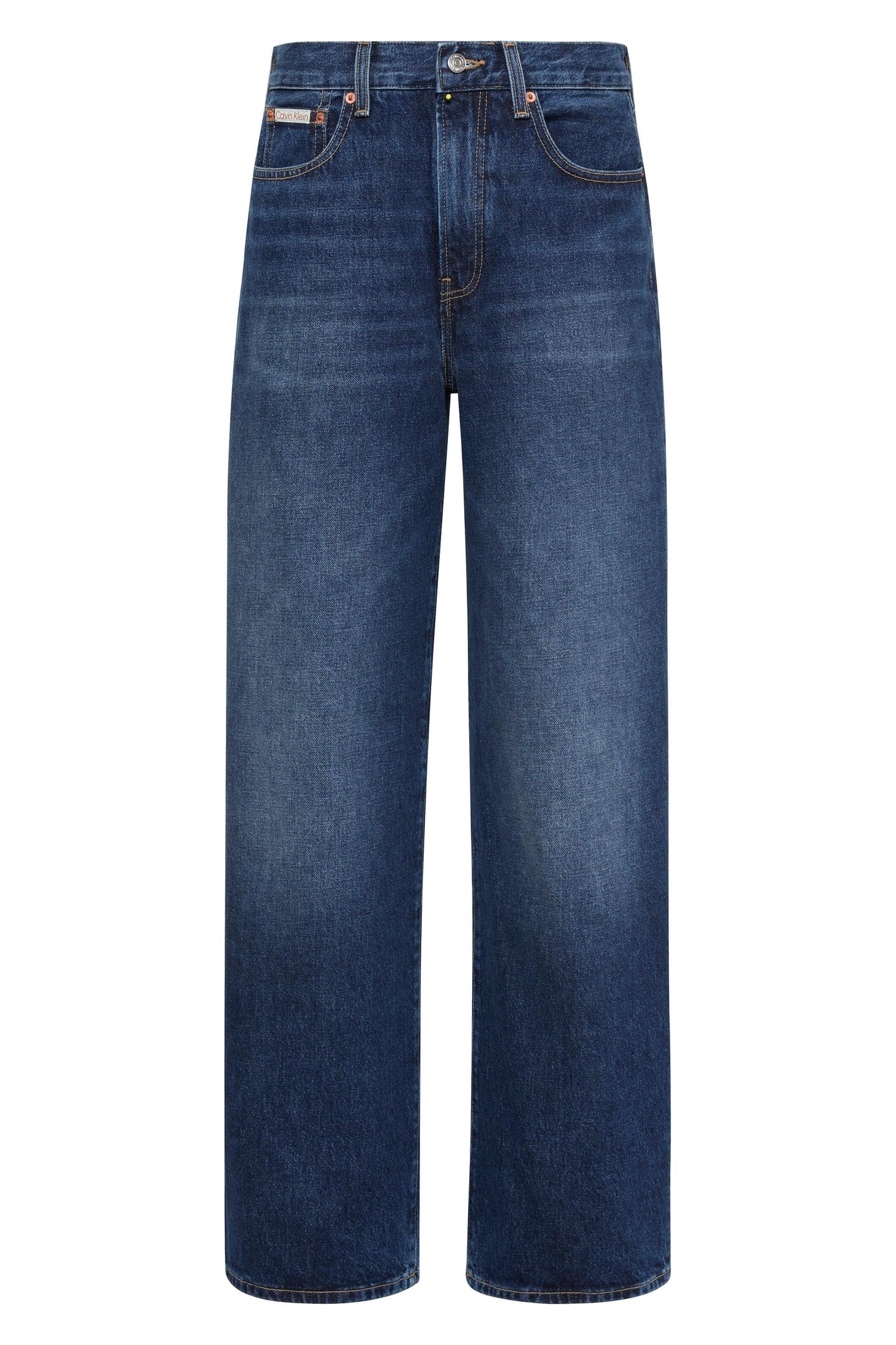 Calvin Klein The Wide Leg Tinted Horseshoe Maat: W30 | Jeans Outlet | Dames | Blauw