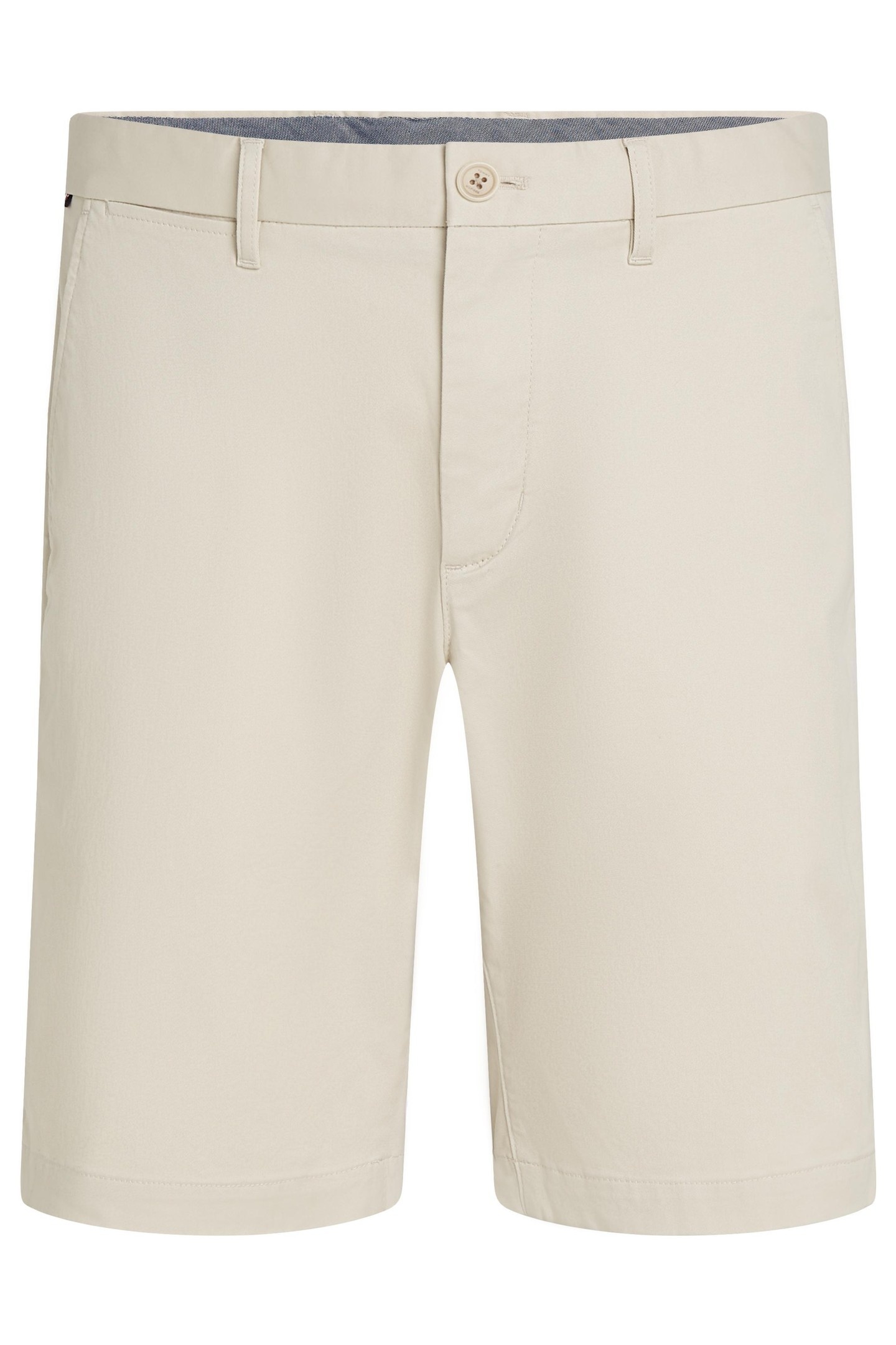 Tommy Hilfiger Harlem Short 1985 Newsprint Maat: W32 | Korte Broeken Outlet | Heren | Beige