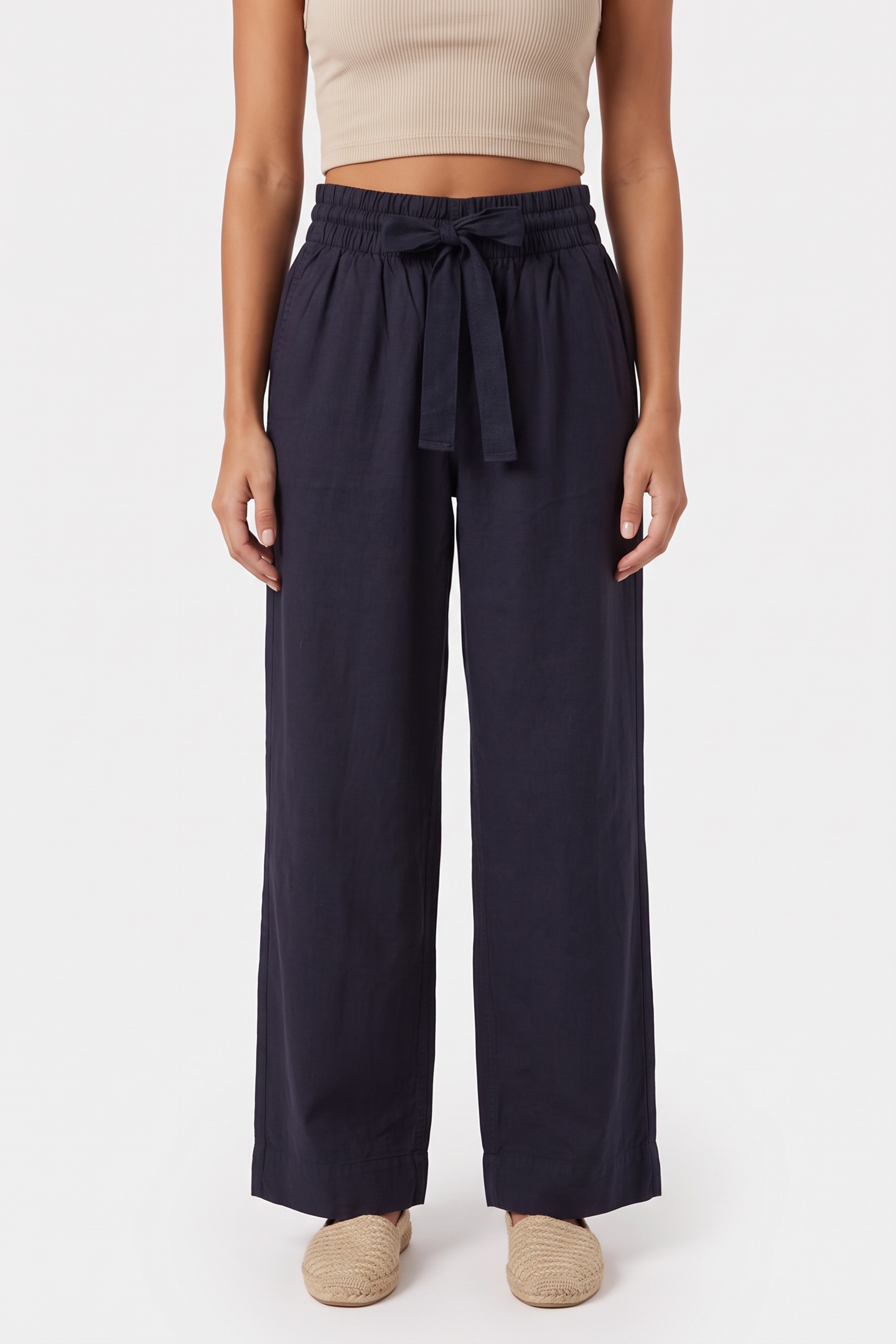TIE TROUSER MIDNIGHT BLUE