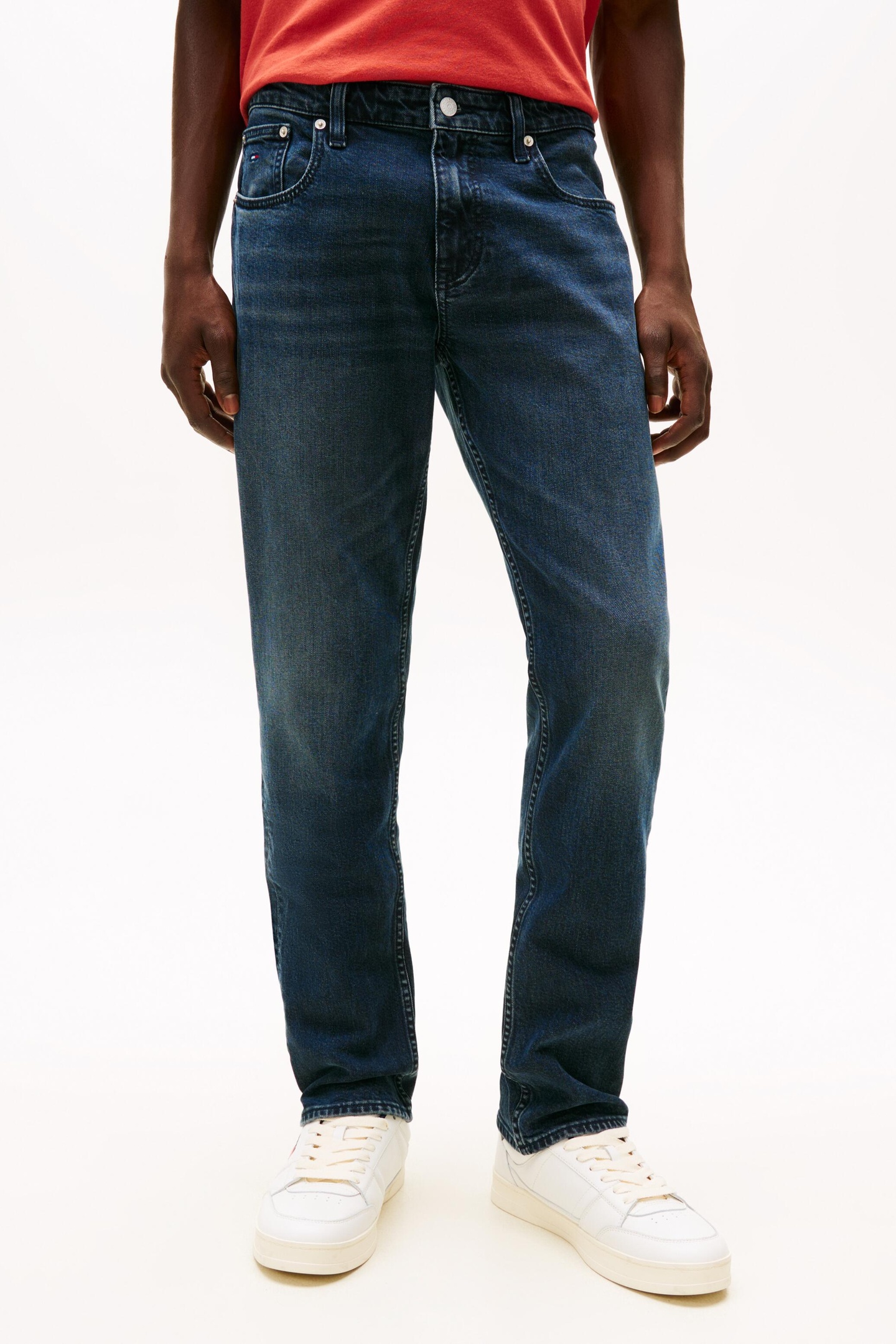 Tommy Hilfiger Scanton Slim Ei5162 Denim Blue Black Taglia: W31L32 | Jeans Slim Fit Outlet | Uomo | Blu