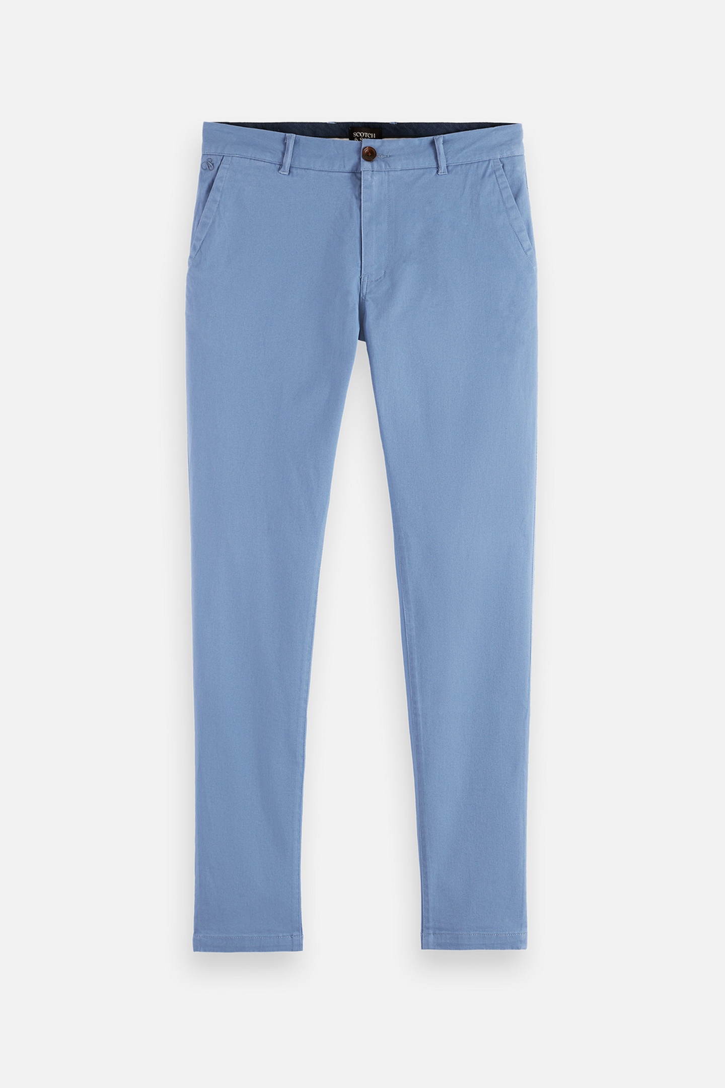 Scotch & Soda Seasonal Core Mott Stretch Cotton Blend Twill Chino Light Pa Taglia: W33L34 | Pantaloni chino Outlet | Uomo