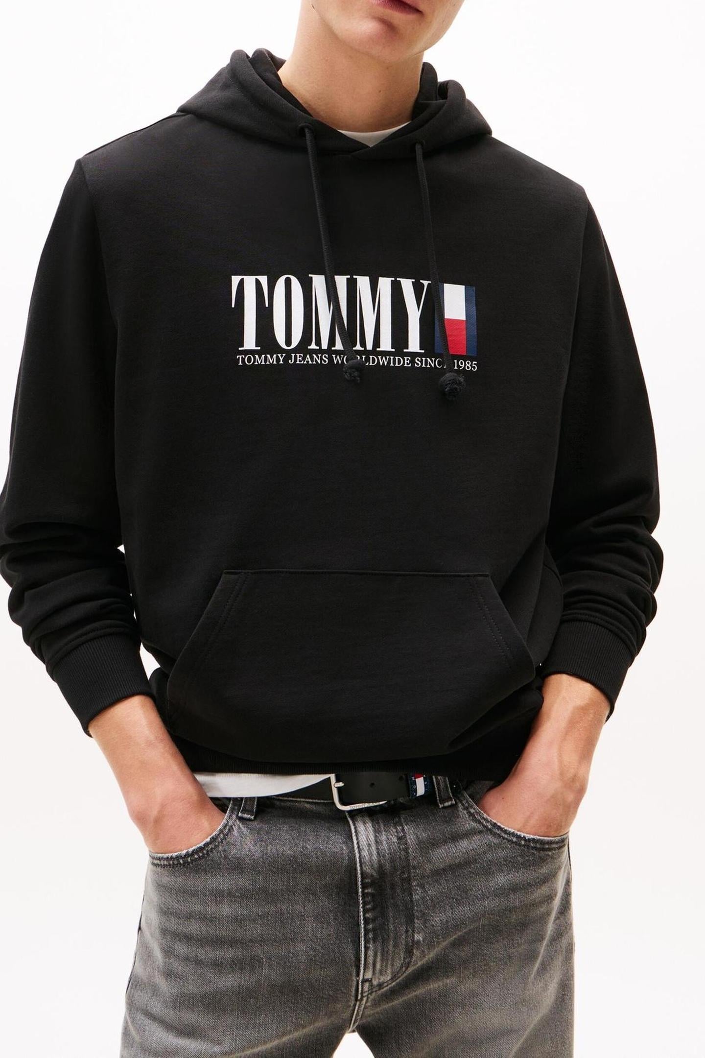 Tommy Hilfiger Tjm Reg Rwb Dna Graphic Black Taglia: XL | Maglioni a maglia Outlet | Uomo | Nero