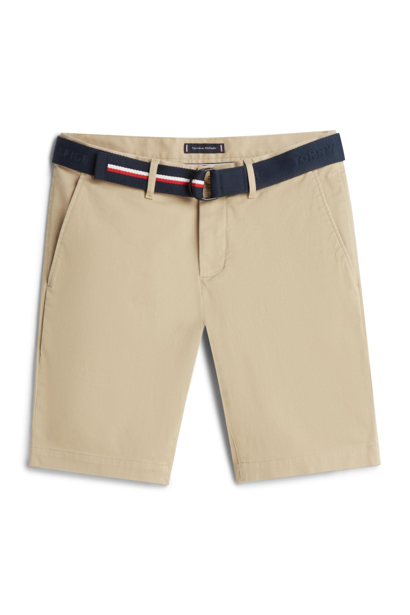 Tommy Hilfiger Brooklyn Essential Twill Beige Größe: W33 | Kurze Sporthosen Outlet | Herren | Braun