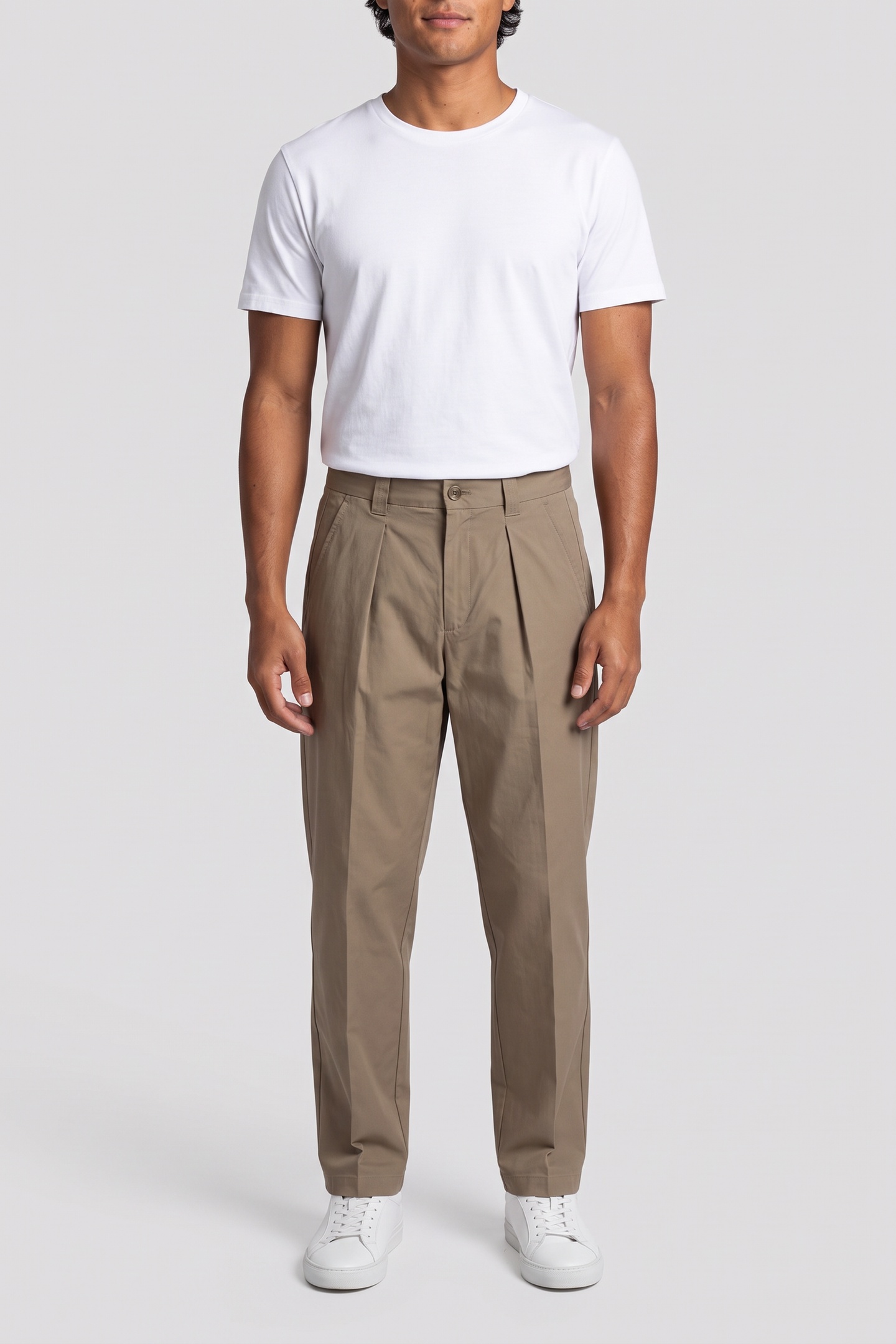 A.P.C. Unisex Trousers Renato Sage Green Maat: 50 | Chino's Outlet | Unisex | Bruin