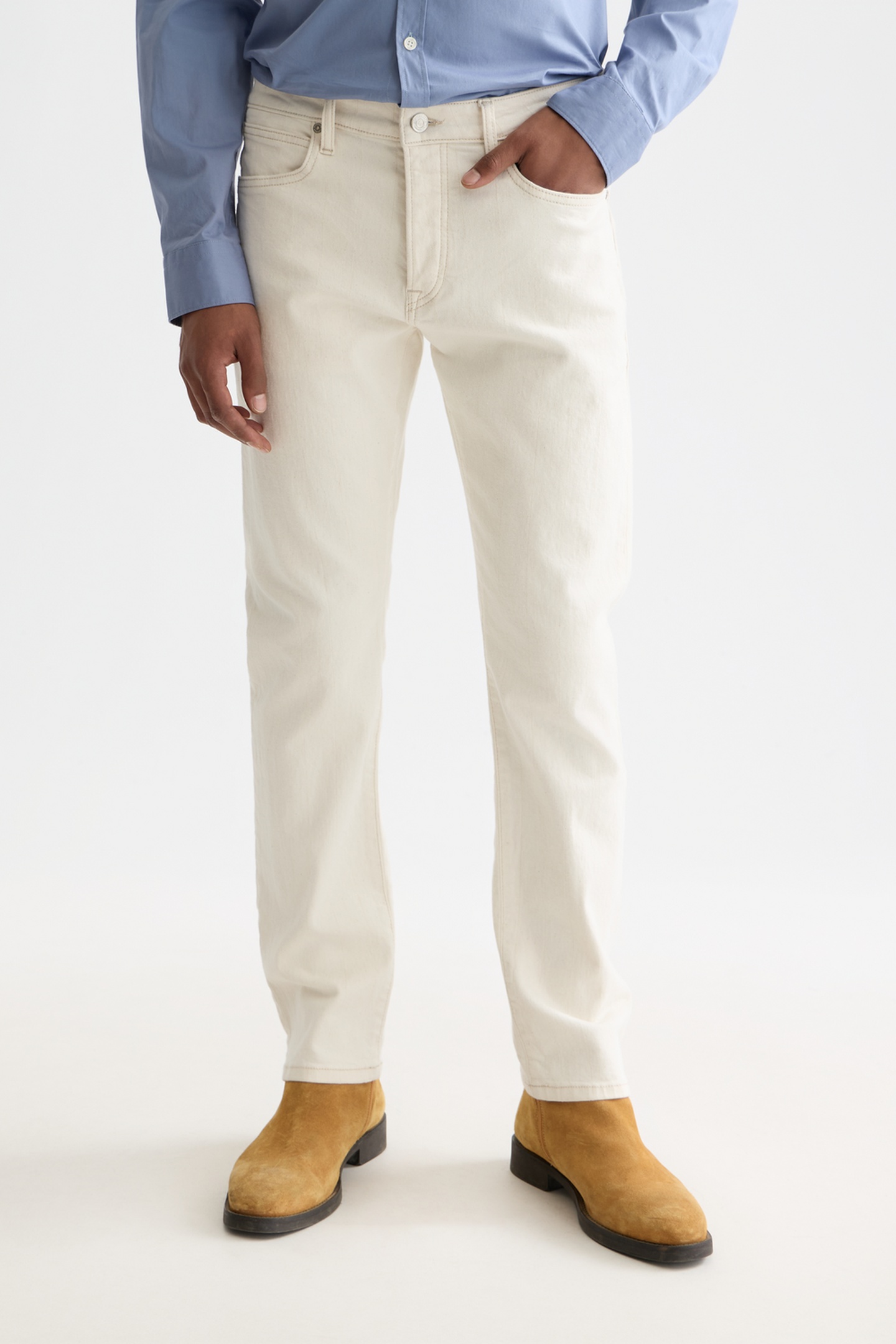 Scotch & Soda The Zee Straight Leg Jeans White/pastel Taglia: W34L32 | Jeans straight fit Outlet | Uomo | Bianco