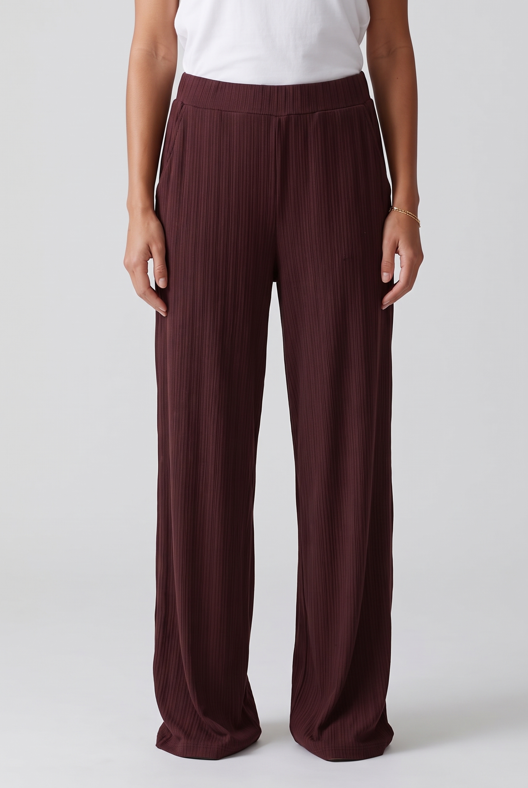 STUDIO AMAYA Noa Pants Brown Size: XS | Wide-Leg & Flared Pants Outlet | Dames | Bruin