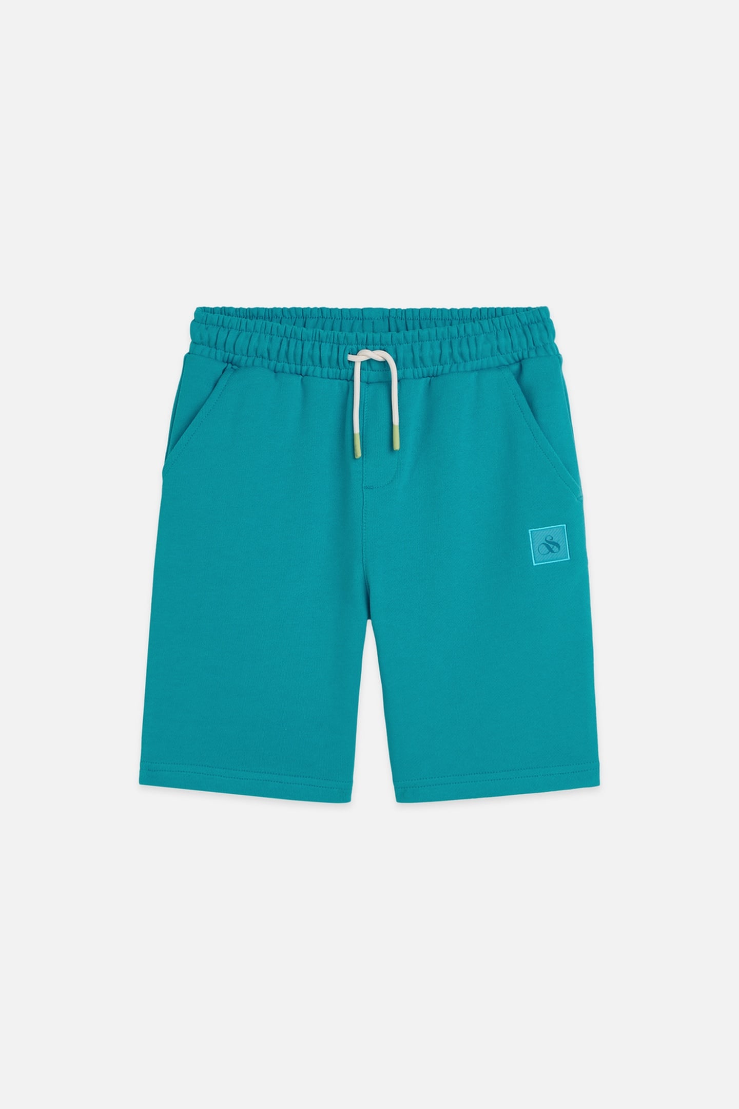 Scotch & Soda Boys Seasonal Core Logo Badge Regularfit Sweatshorts Navy Taille: 10 | Pantalons Outlet | kids | Bleu
