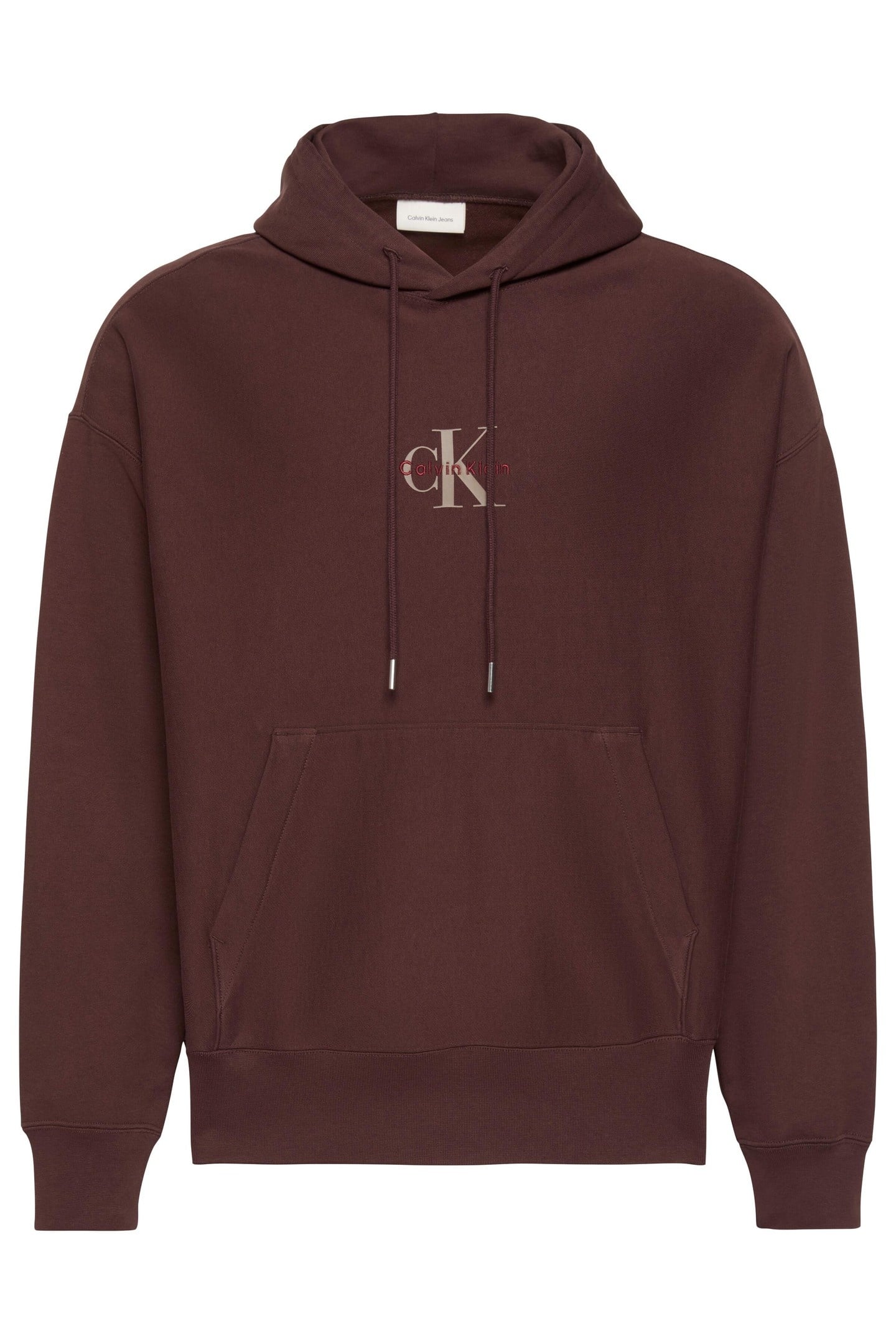 Calvin Klein Premium Terry Micro Rich Brown Taglia: L | Maglioni a maglia Outlet | Uomo | Marrone