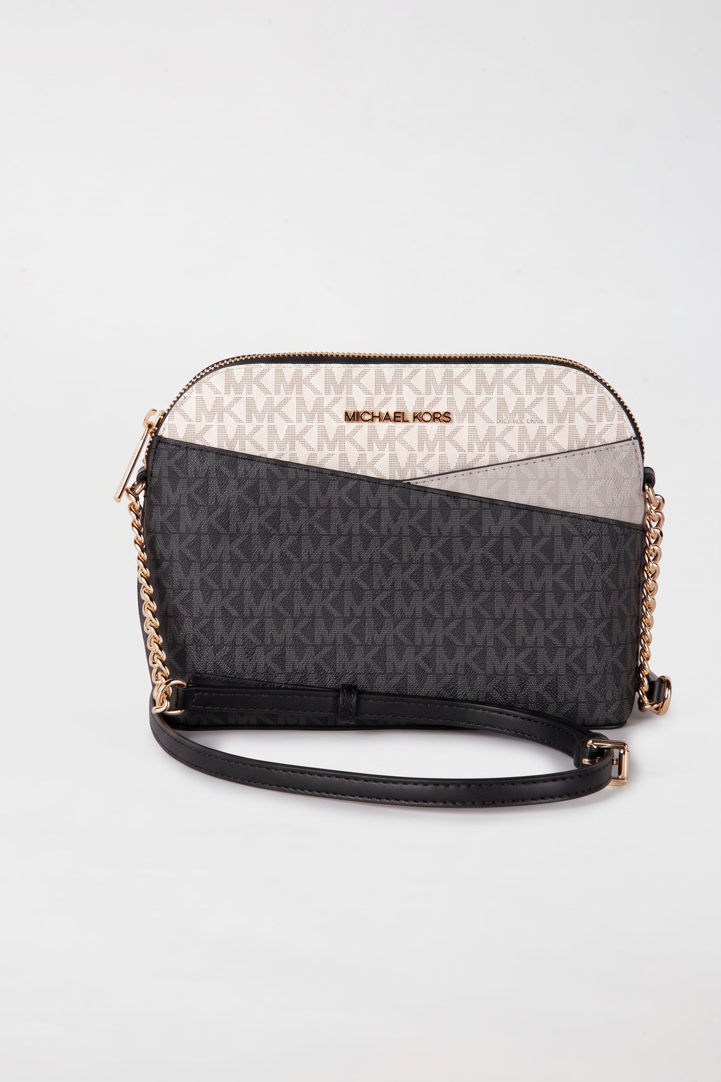 Michael Kors Medium Dome Crossbody Black Multi Maat: OS | Schoudertassen Outlet | Dames | Zwart