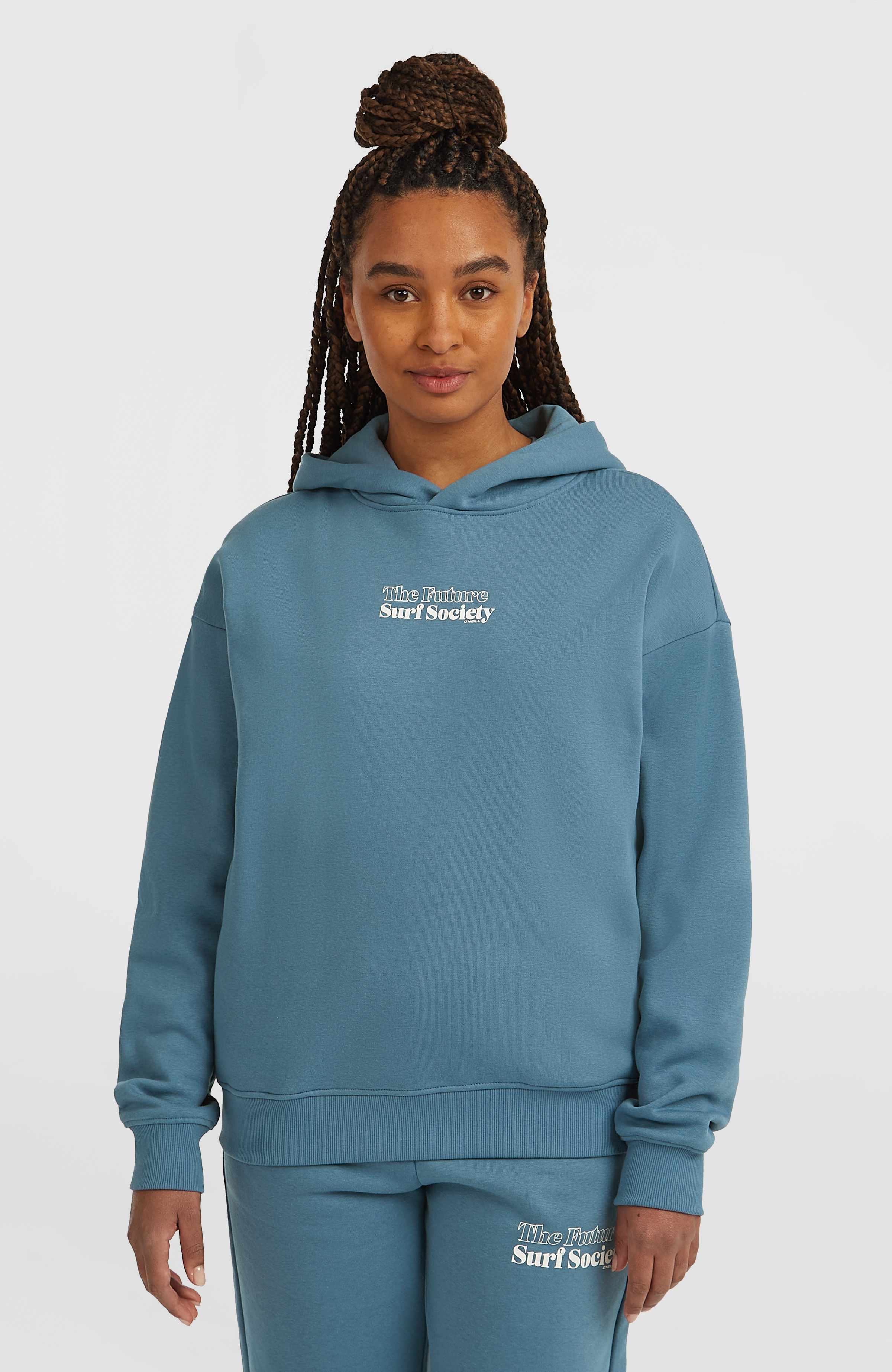 O'Neill The Future Surf Society Hoodie Mozart Blue Talla: XL | Sudaderas con Capucha Outlet | Mujer | Azul