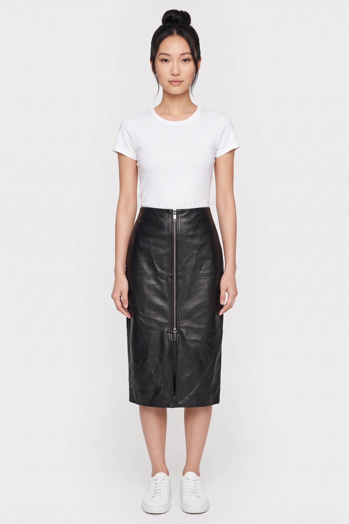 Isabel Marant Ediaz Skirt Black Maat: 38 | Leren rokken Outlet | Dames | Zwart