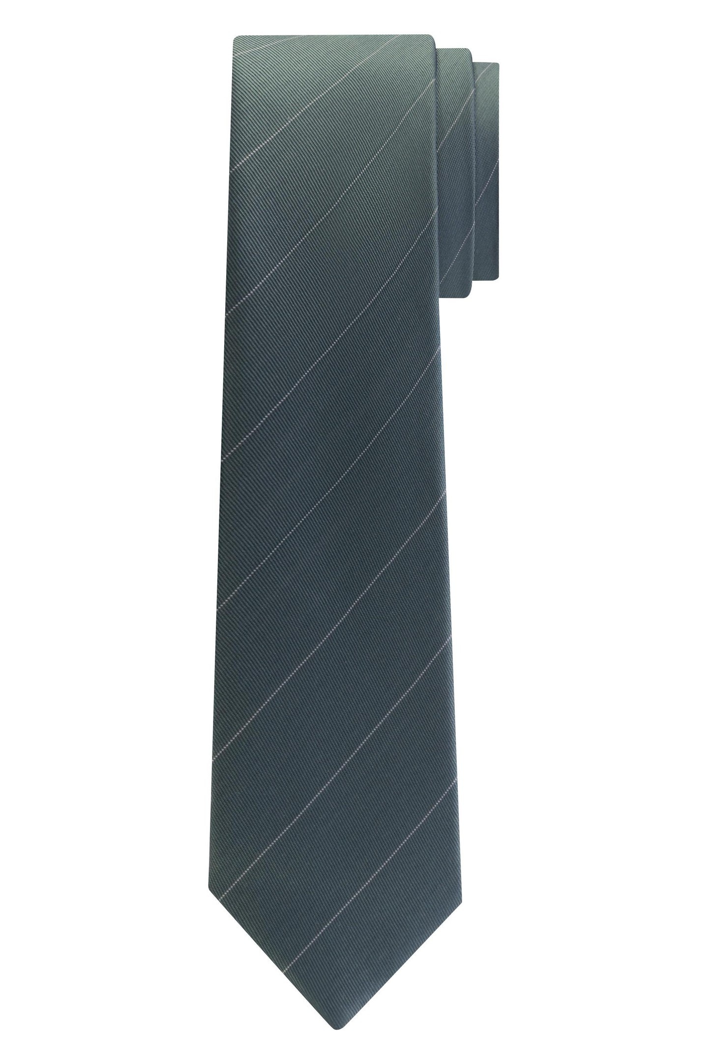 Calvin Klein Stamford Stripe Tie Olive Maat: OS | Stropdassen Outlet | Heren | Groen