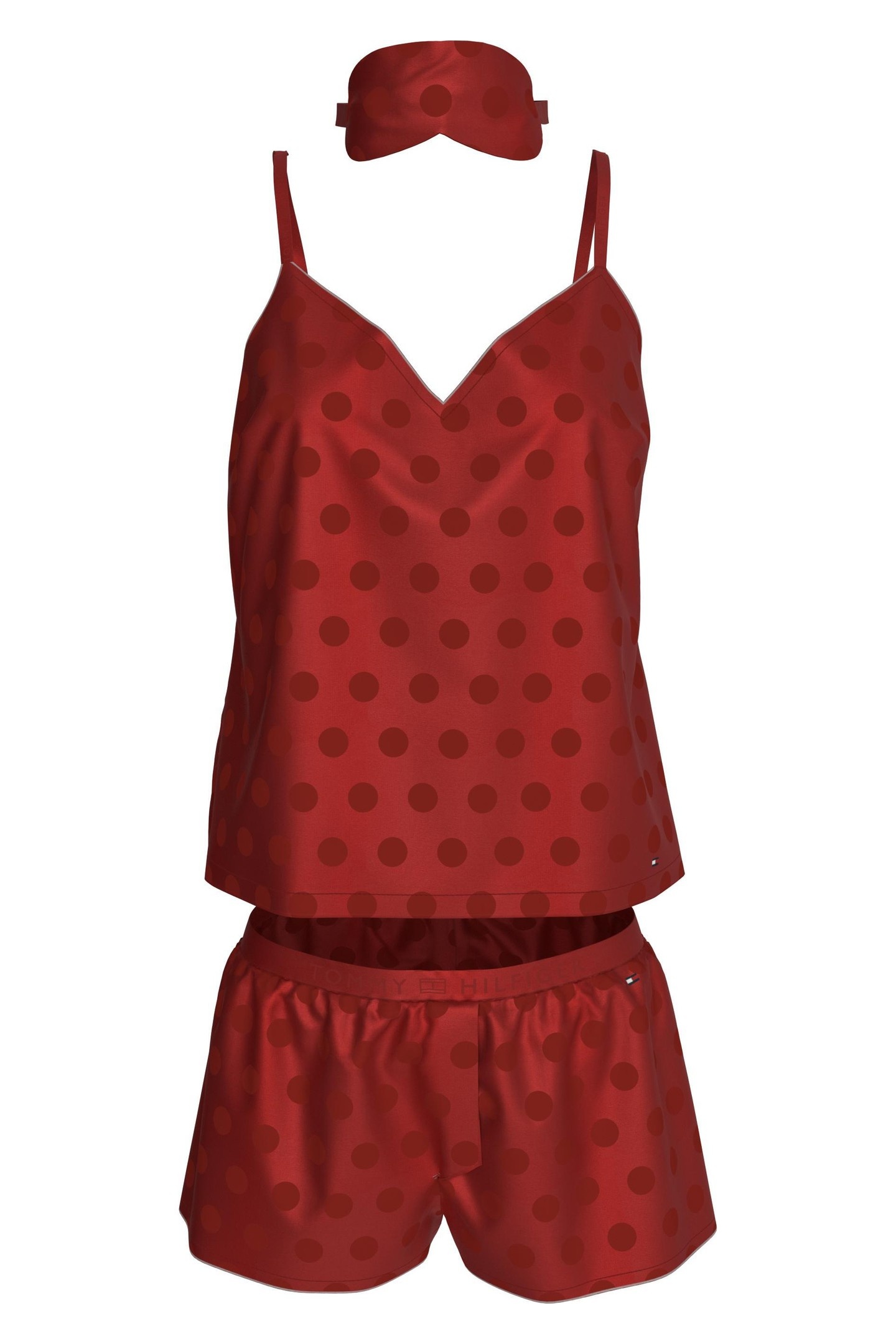 Tommy Hilfiger Gift Cami Short Set Regatta Red Taglia: M | Pigiameria Outlet | Donna | Rosso