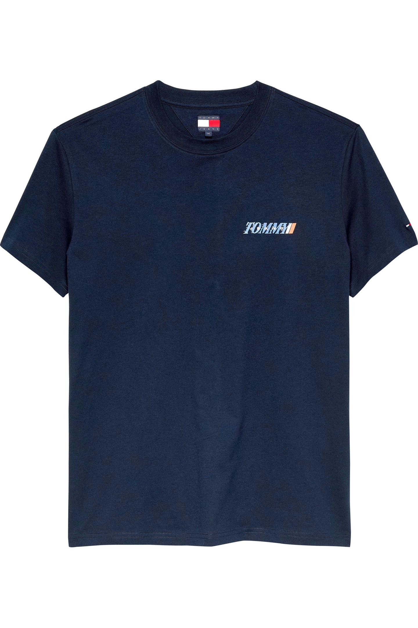 Tommy Hilfiger Tjm Reg Vintage La Tee Dark Night Navy Größe: XL | Basic T-Shirts Outlet | Herren | Schwarz
