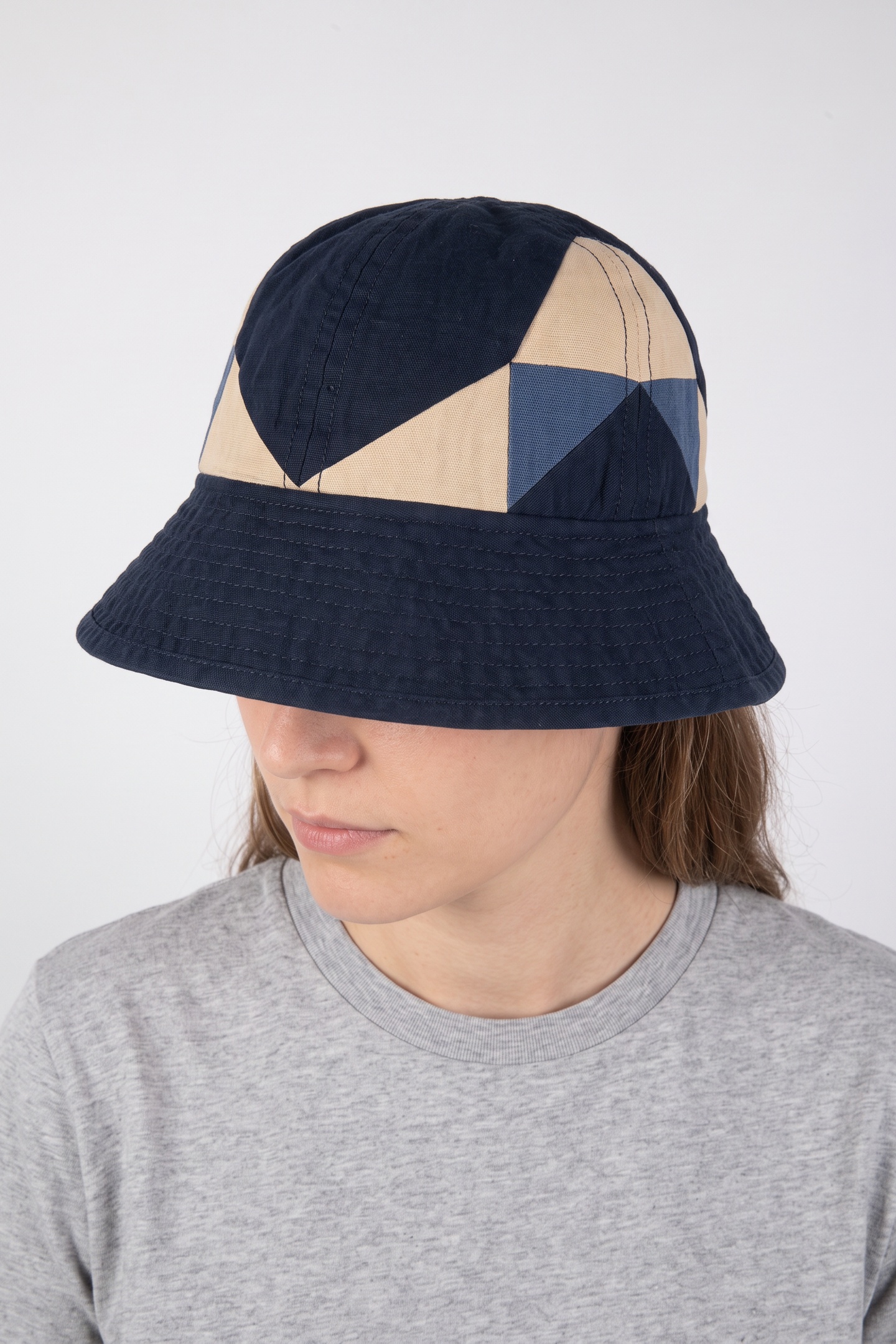 A.P.C. Unisex The Bucket Hat Qult Indigo Maat: 58 | Hoeden Outlet | Unisex | Blauw