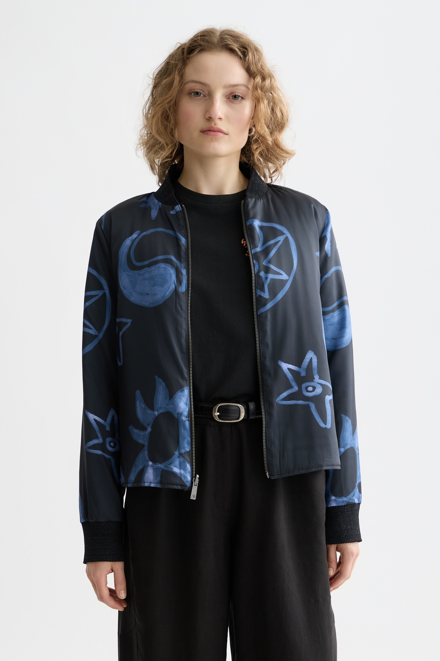 Scotch & Soda Quilted Reversible Bomber Jacket Meteorite Taille: M | Blousons d'aviateurs Outlet | Femme