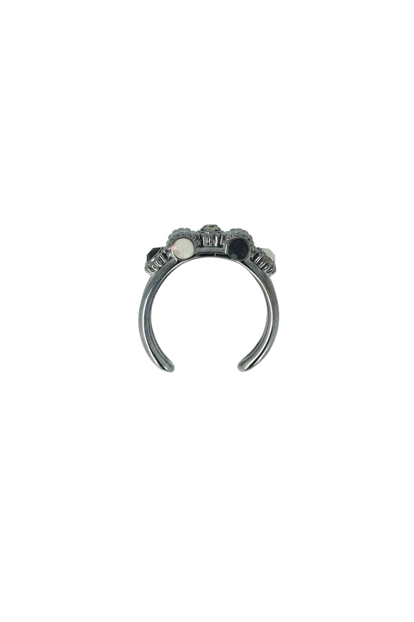 OTAZU Vintage Barrel Ring Black Taille: OS | Bagues Outlet | Femme | Le Noir