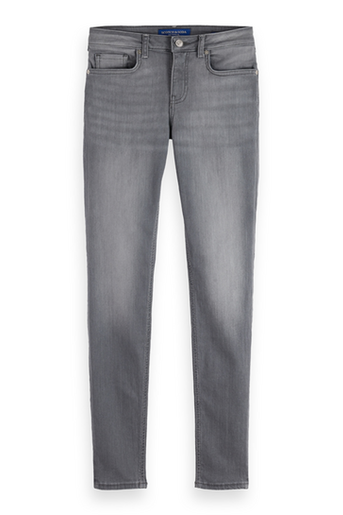Scotch & Soda Bohemienne Mid Rise Skinny Jeans Grey Roots Talla: W25L30 | Vaqueros Skinny Outlet | Mujer | Gris