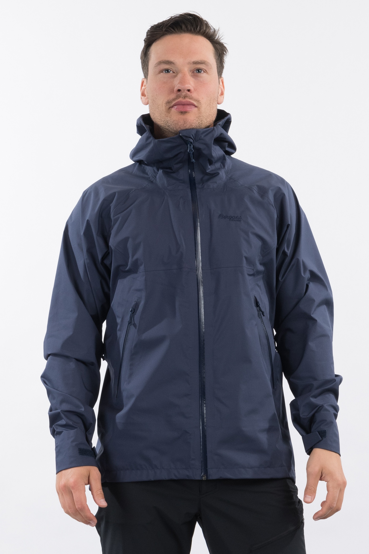 Bergans of Norway Letto V2 3l Jacket Navy Blue Maat: S | Regenjassen Outlet | Heren | Blauw